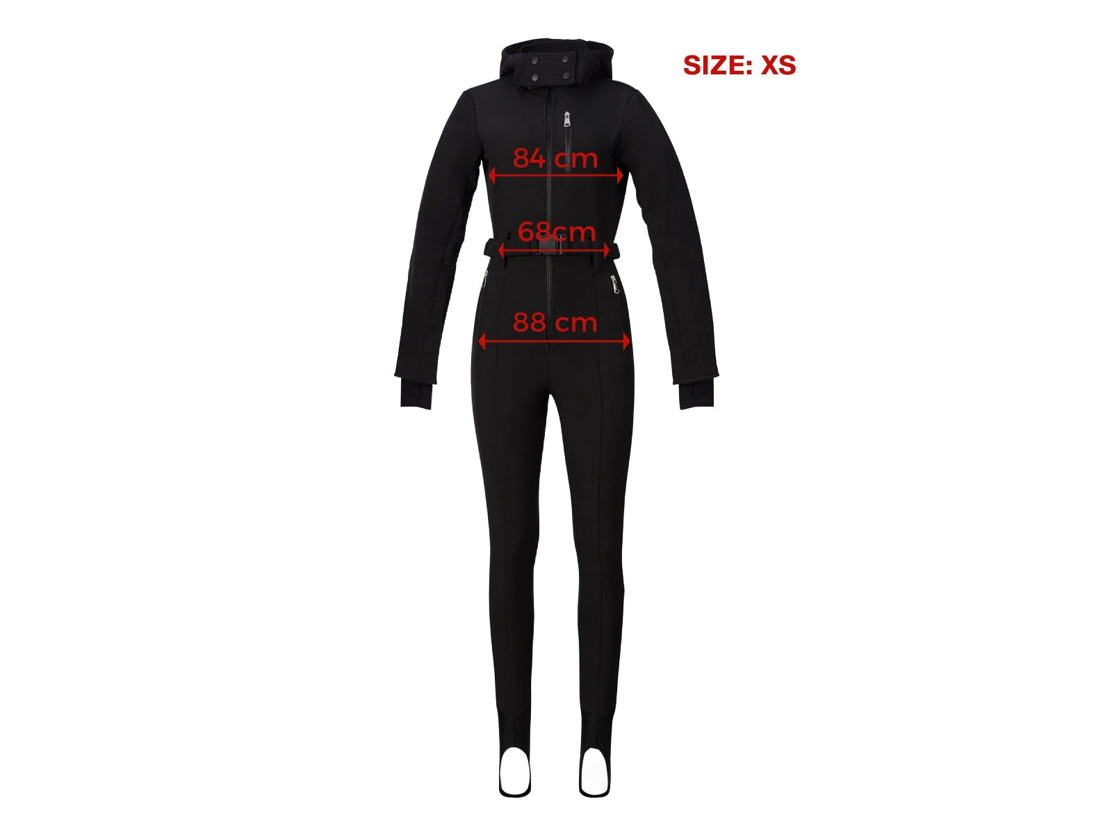 Salopeta ski casual neagra Sydona Bogas