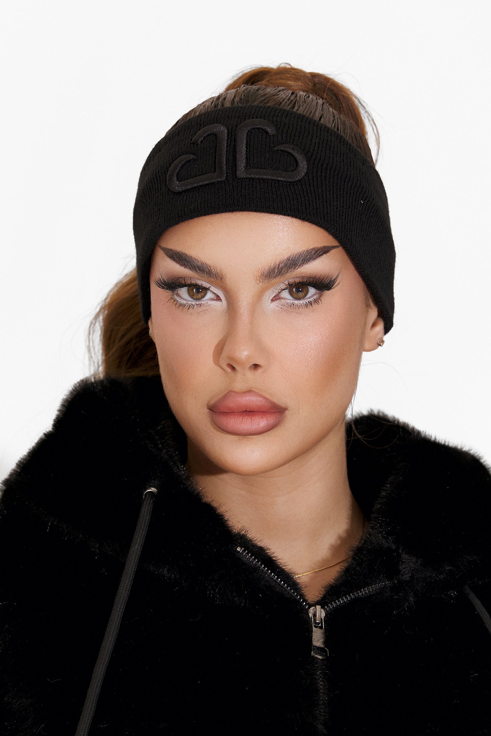 Sharaya Bogas Black Casual Ladies Headband