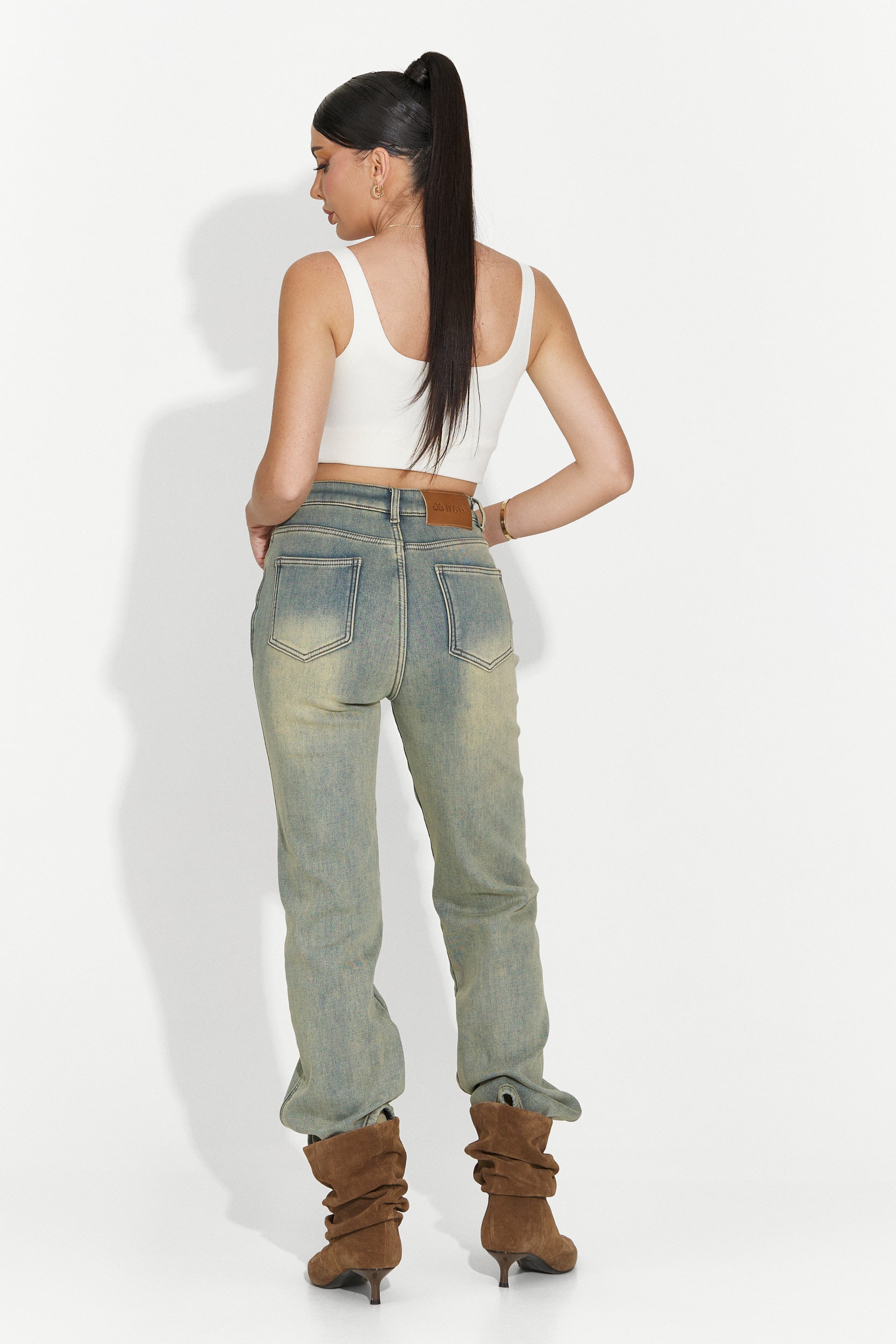 Casual blue women's jeans Brisia Bogas