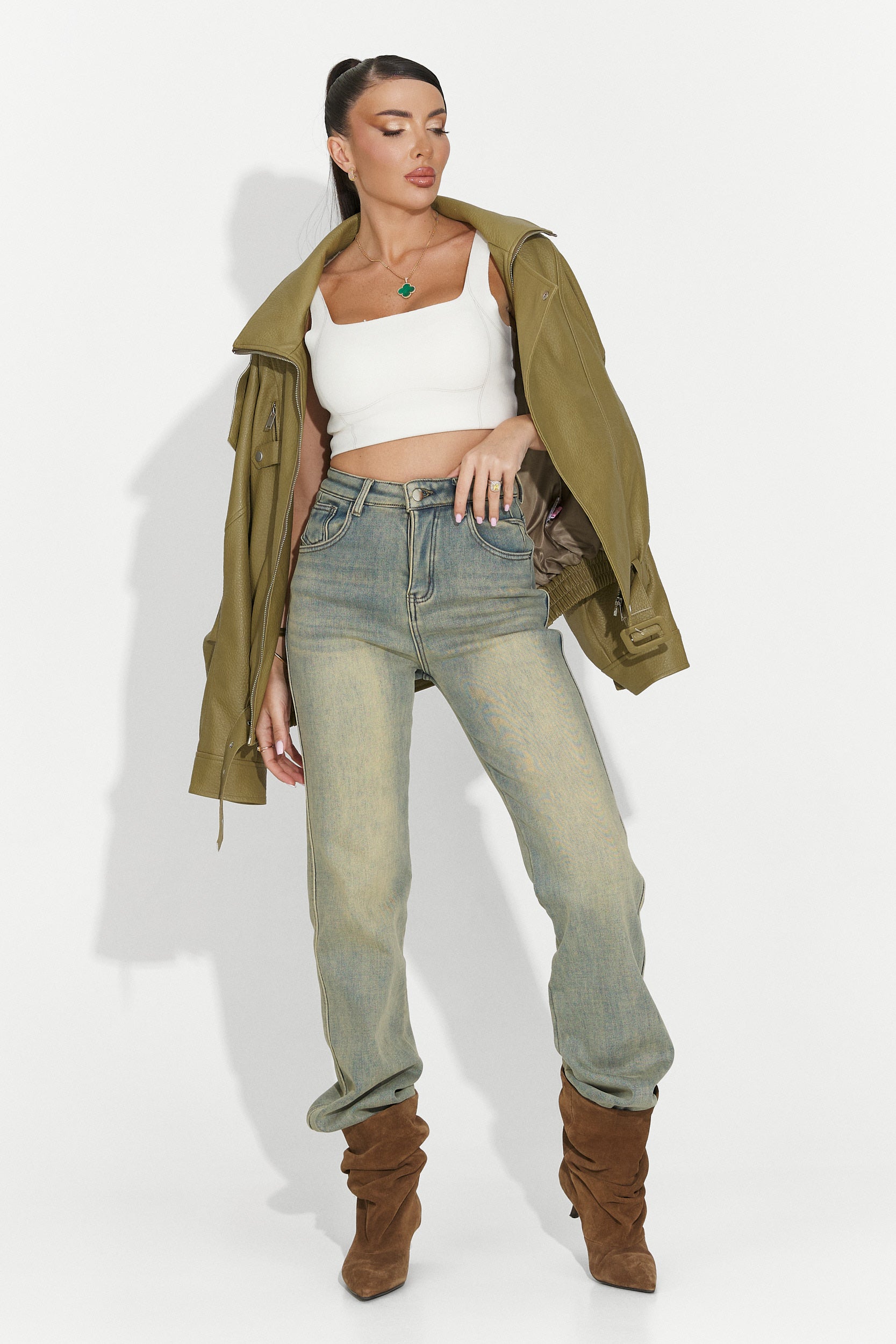 Casual blue women's jeans Brisia Bogas