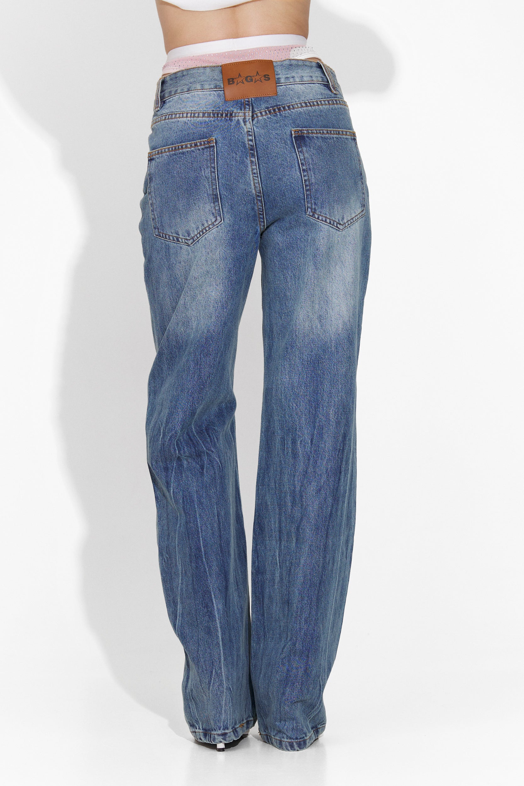 Deana Bogas Casual Blue Women's Jeans
