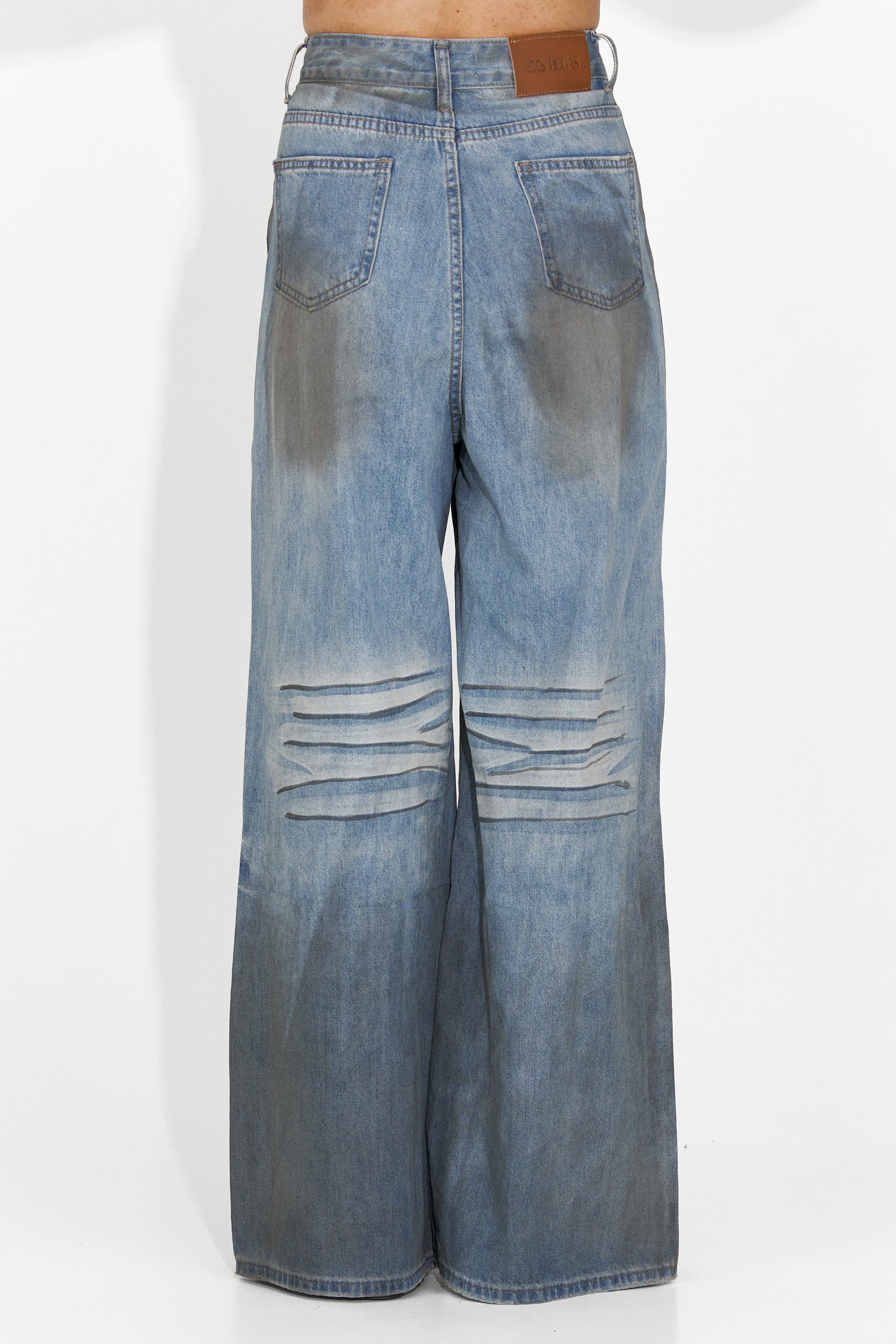 Blugi dama casual albastri Siminia Bogas