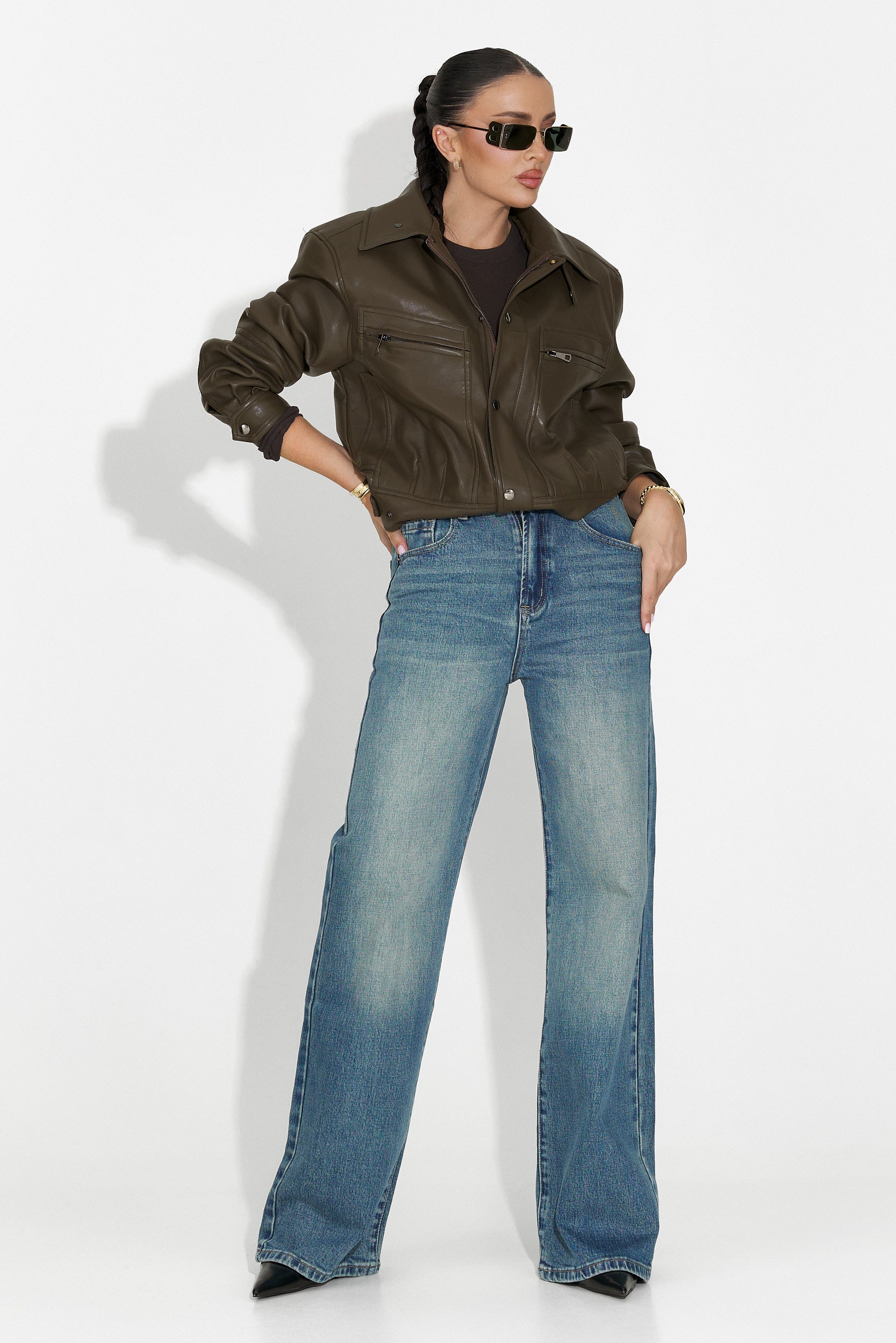 Veyra Bogas Casual Blue Jeans for Women