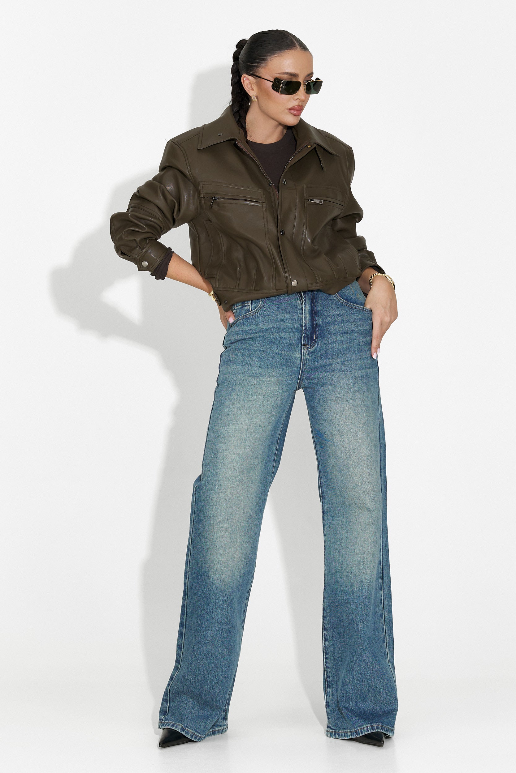 Veyra Bogas Casual Blue Jeans for Women