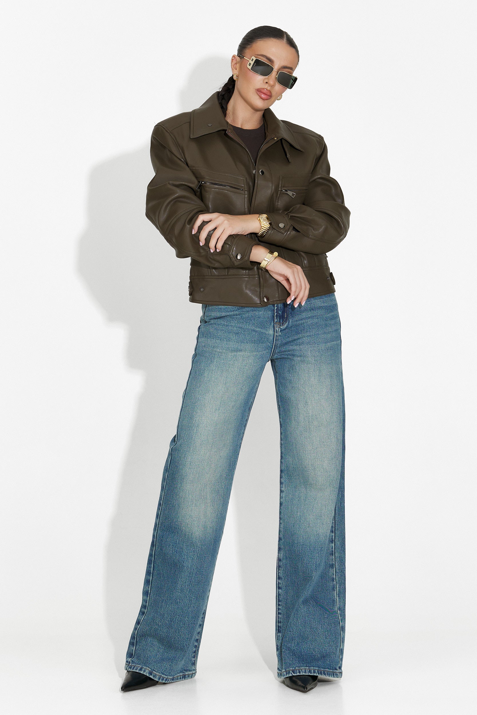 Veyra Bogas Casual Blue Jeans for Women