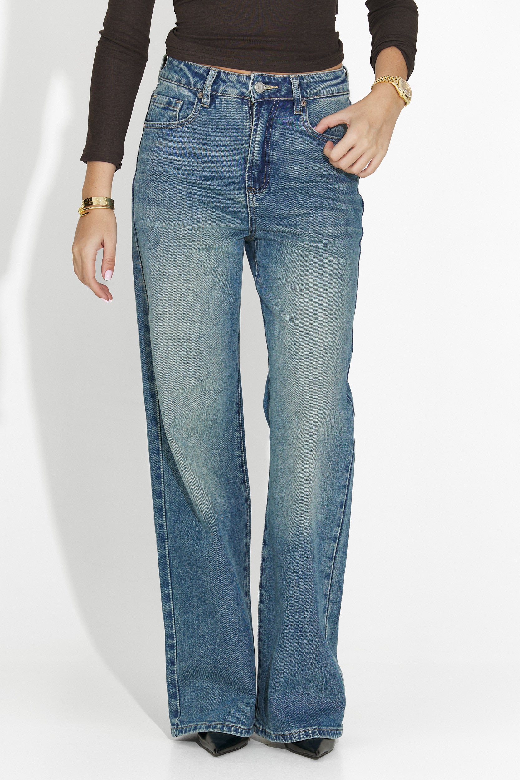 Veyra Bogas Casual Blue Jeans for Women