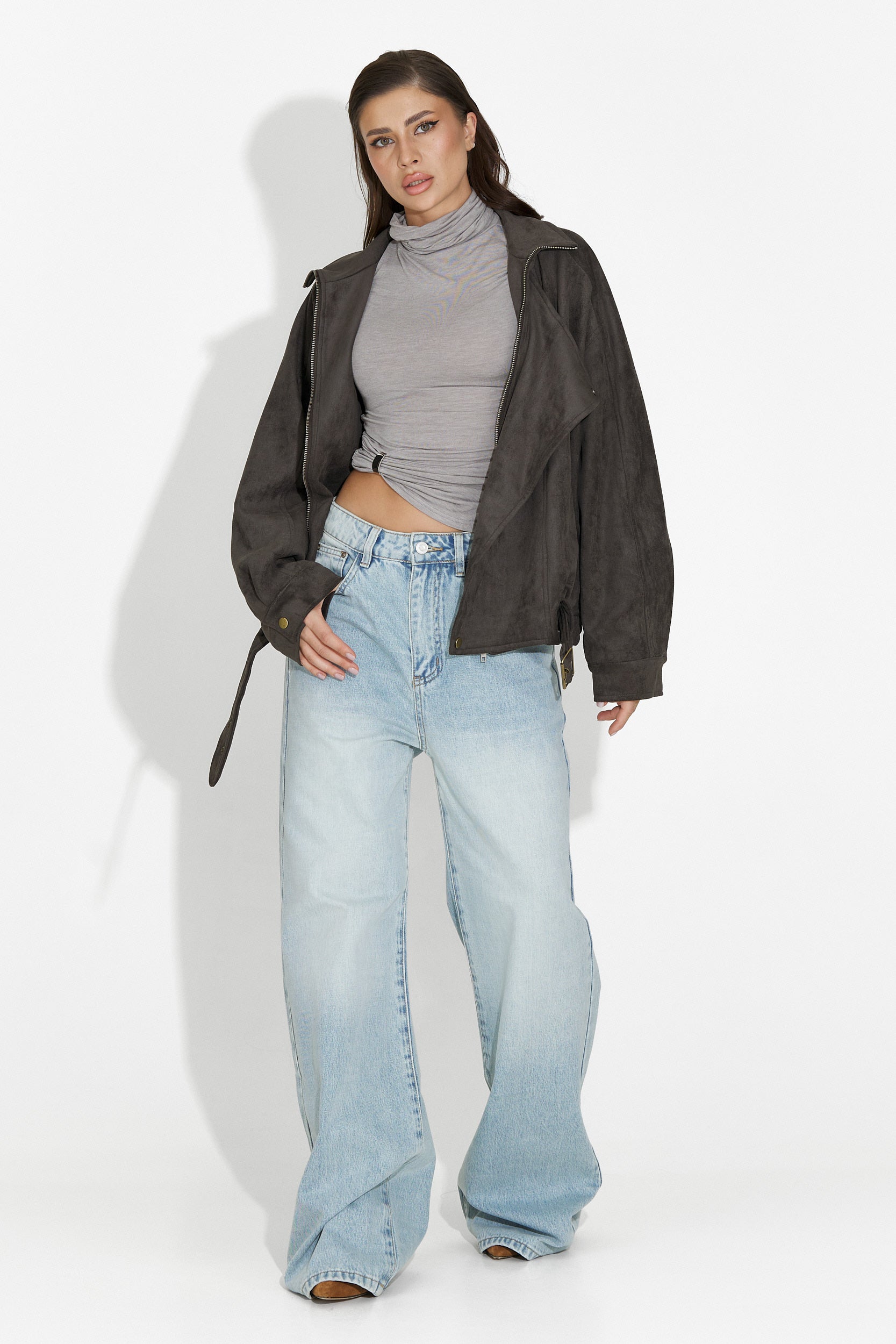 Blugi dama casual bleu Aurenza Bogas