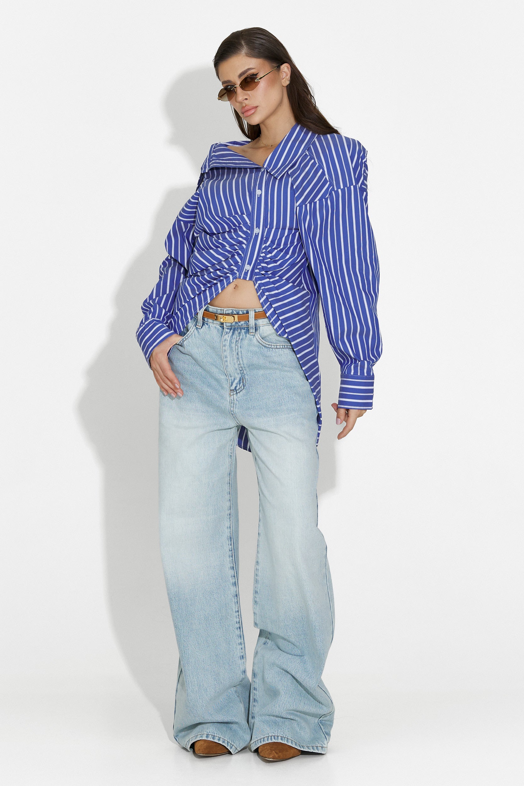 Blugi dama casual bleu Aurenza Bogas