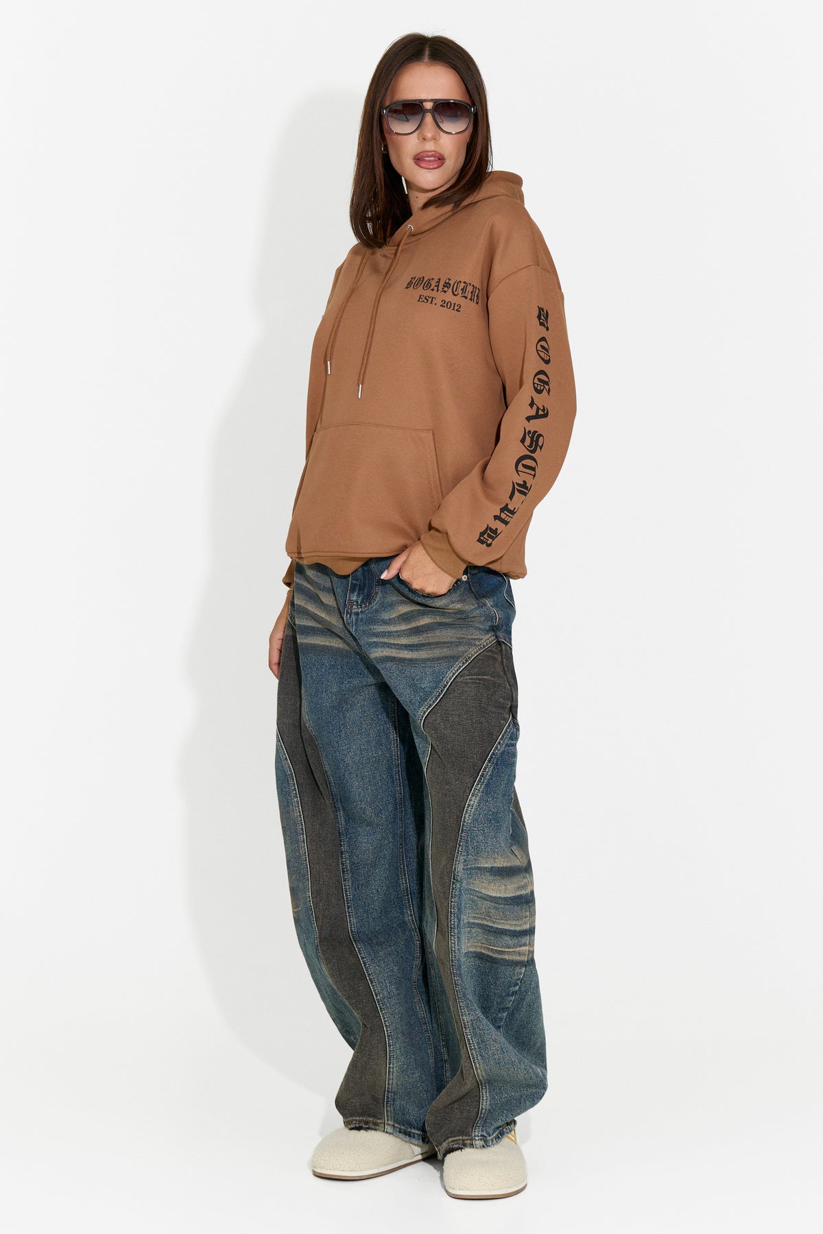 Blugi dama casual bleu Ghensa Bogas