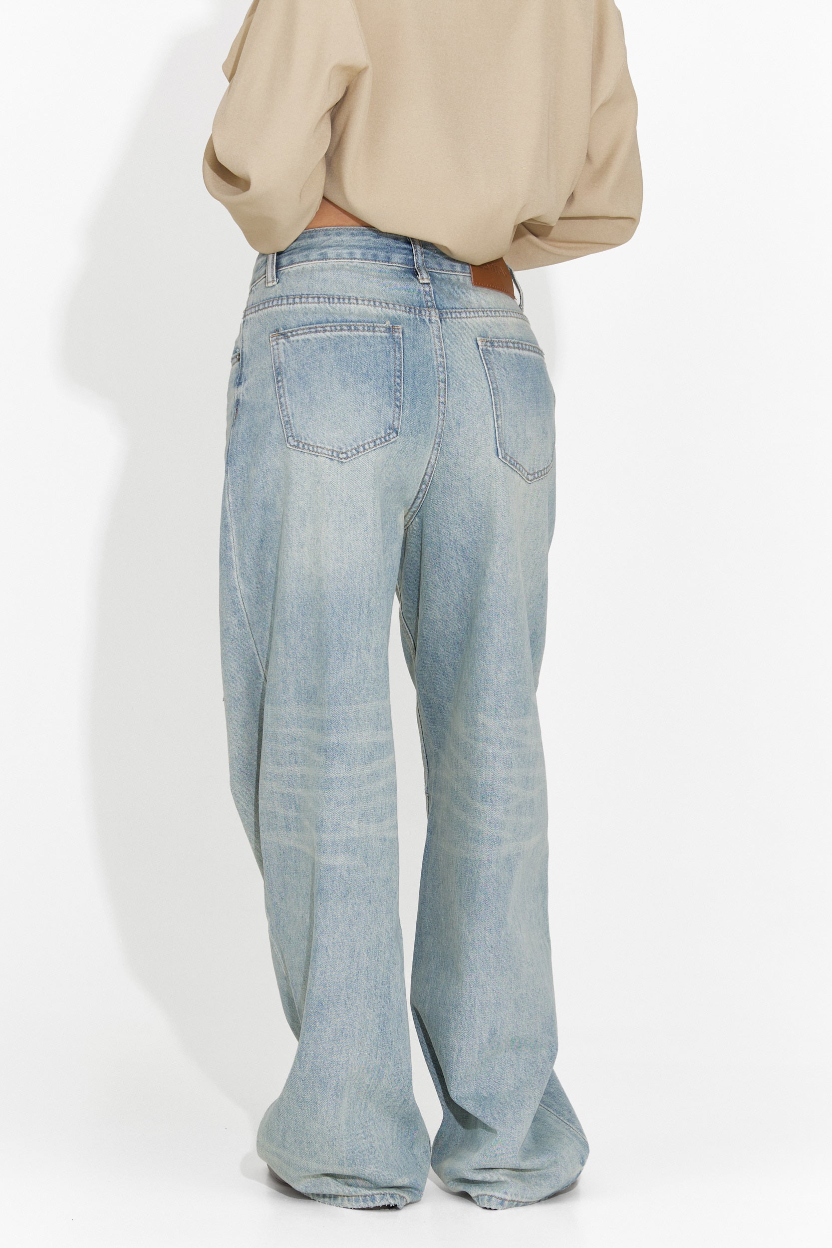 Blugi dama casual bleu Hanina Bogas