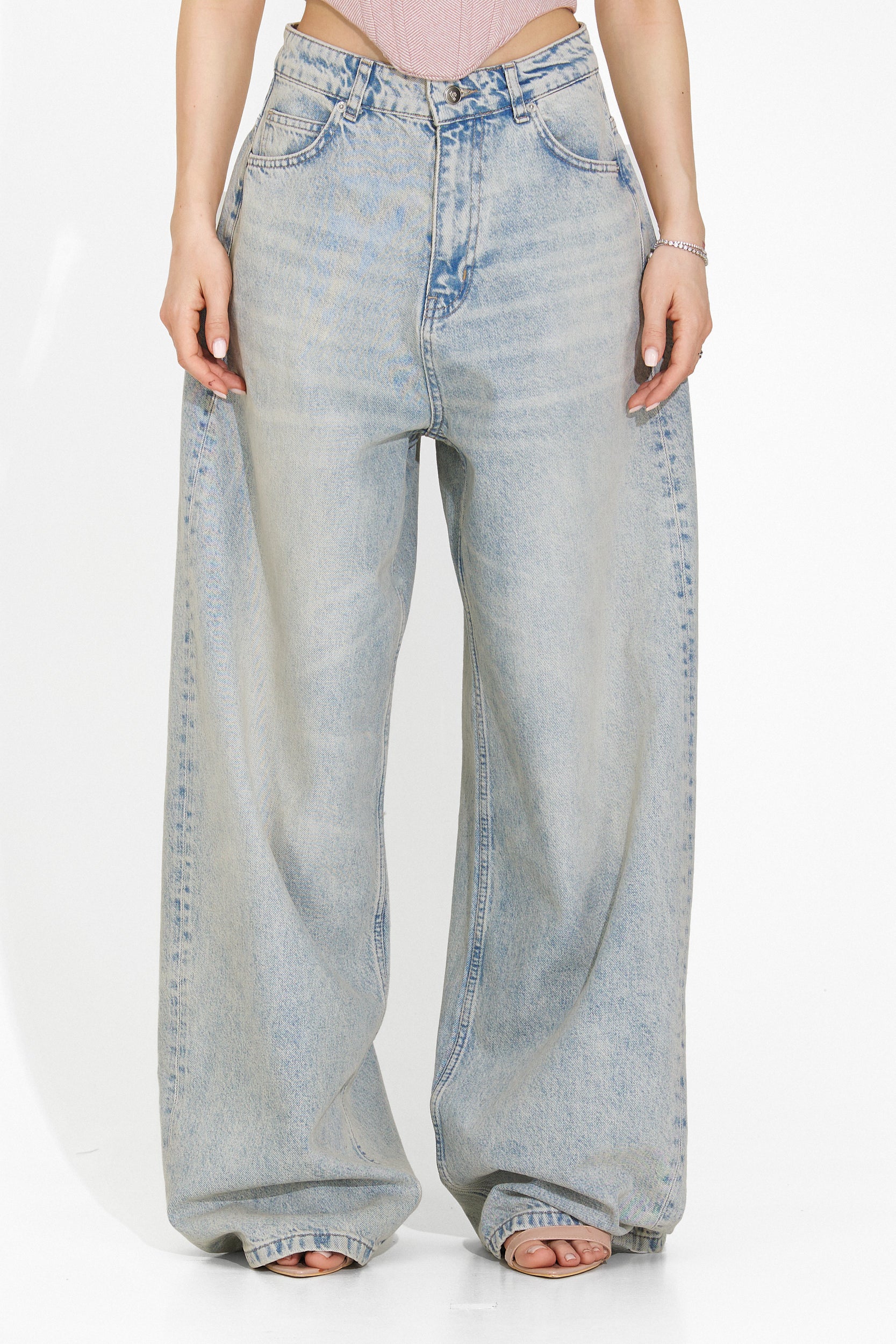 Casual blue Karysa Bogas jeans for women