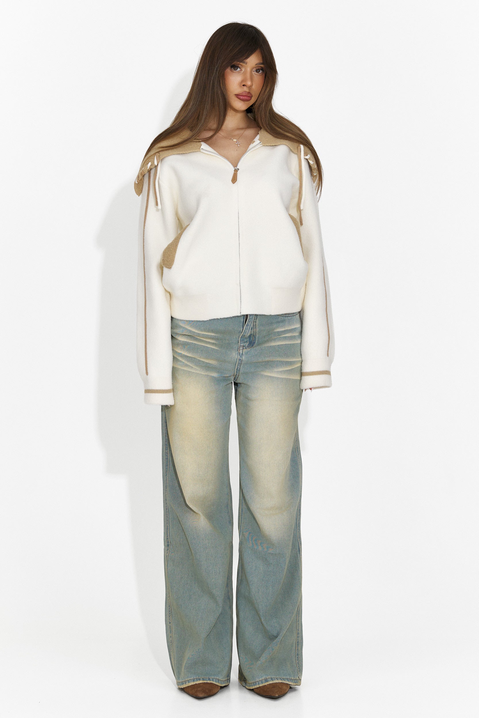 Blugi dama casual bleu Thanh Bogas