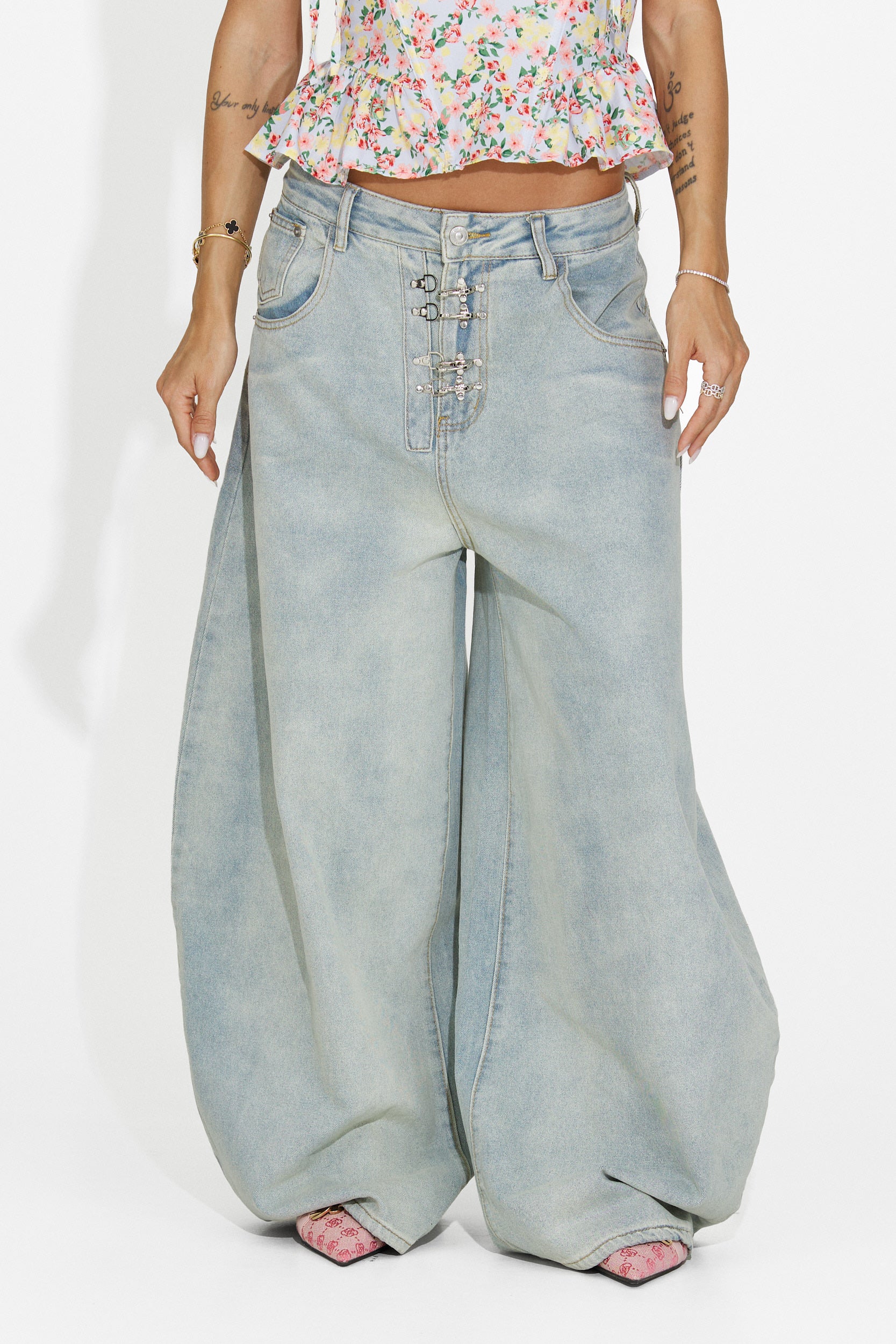 Blugi dama casual bleu Valiama Bogas