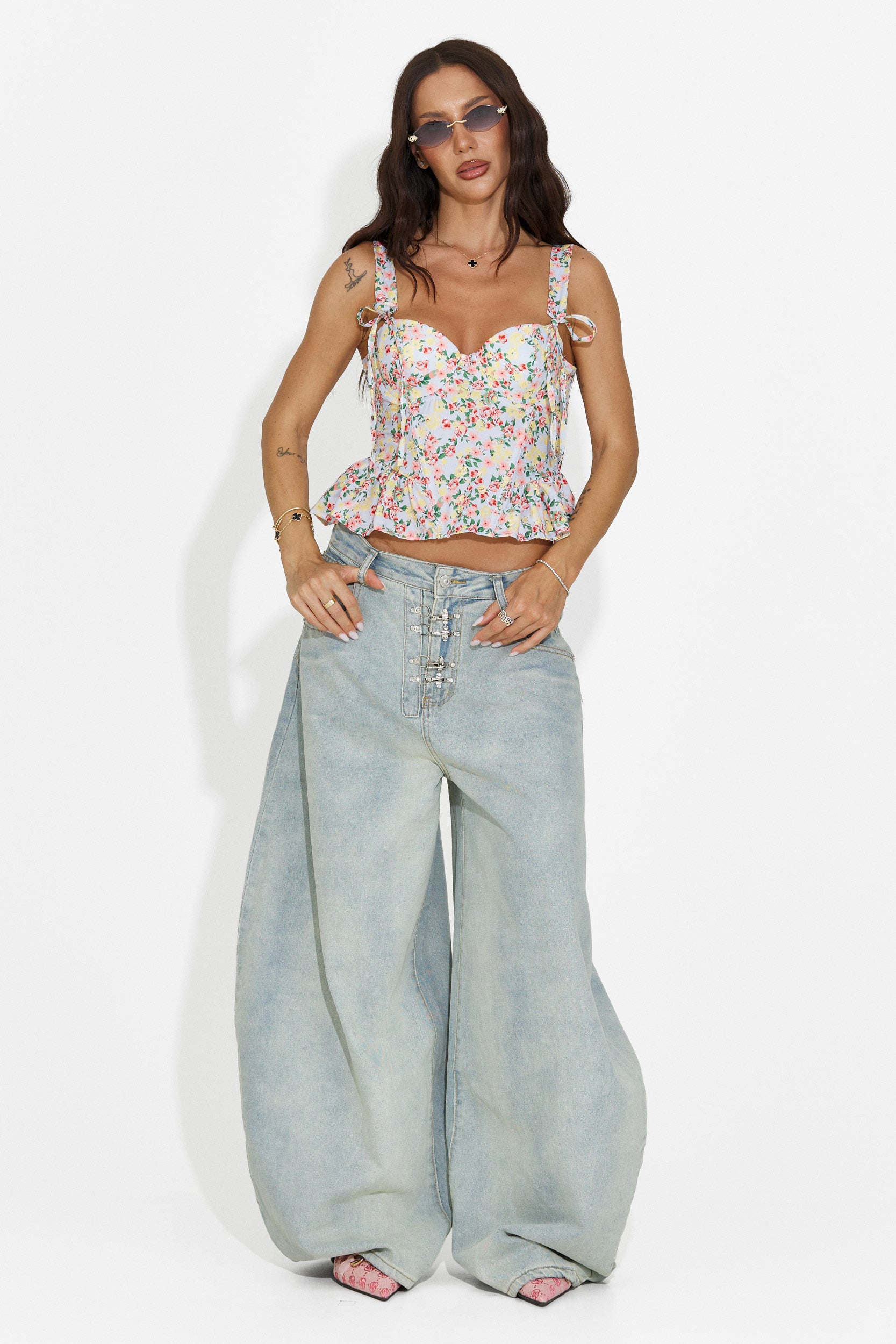 Blugi dama casual bleu Valiama Bogas