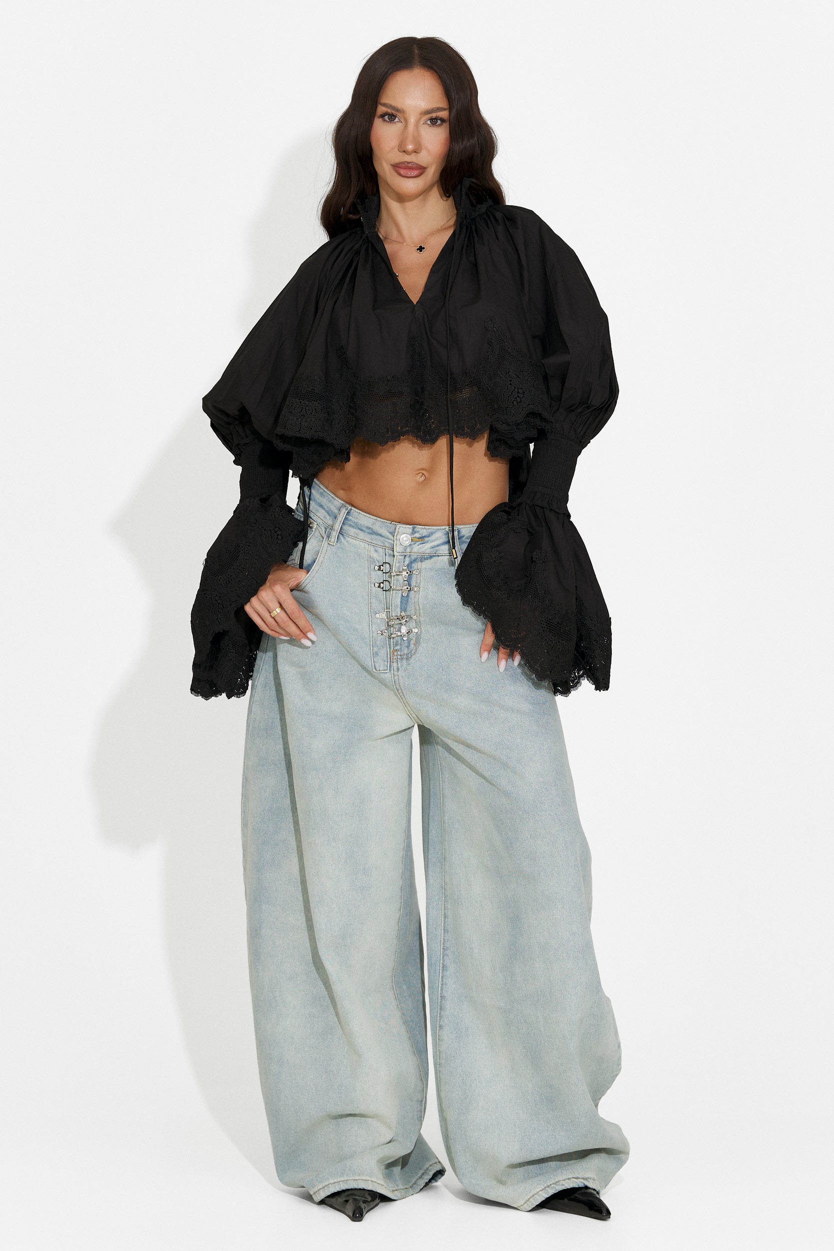 Blugi dama casual bleu Valiama Bogas