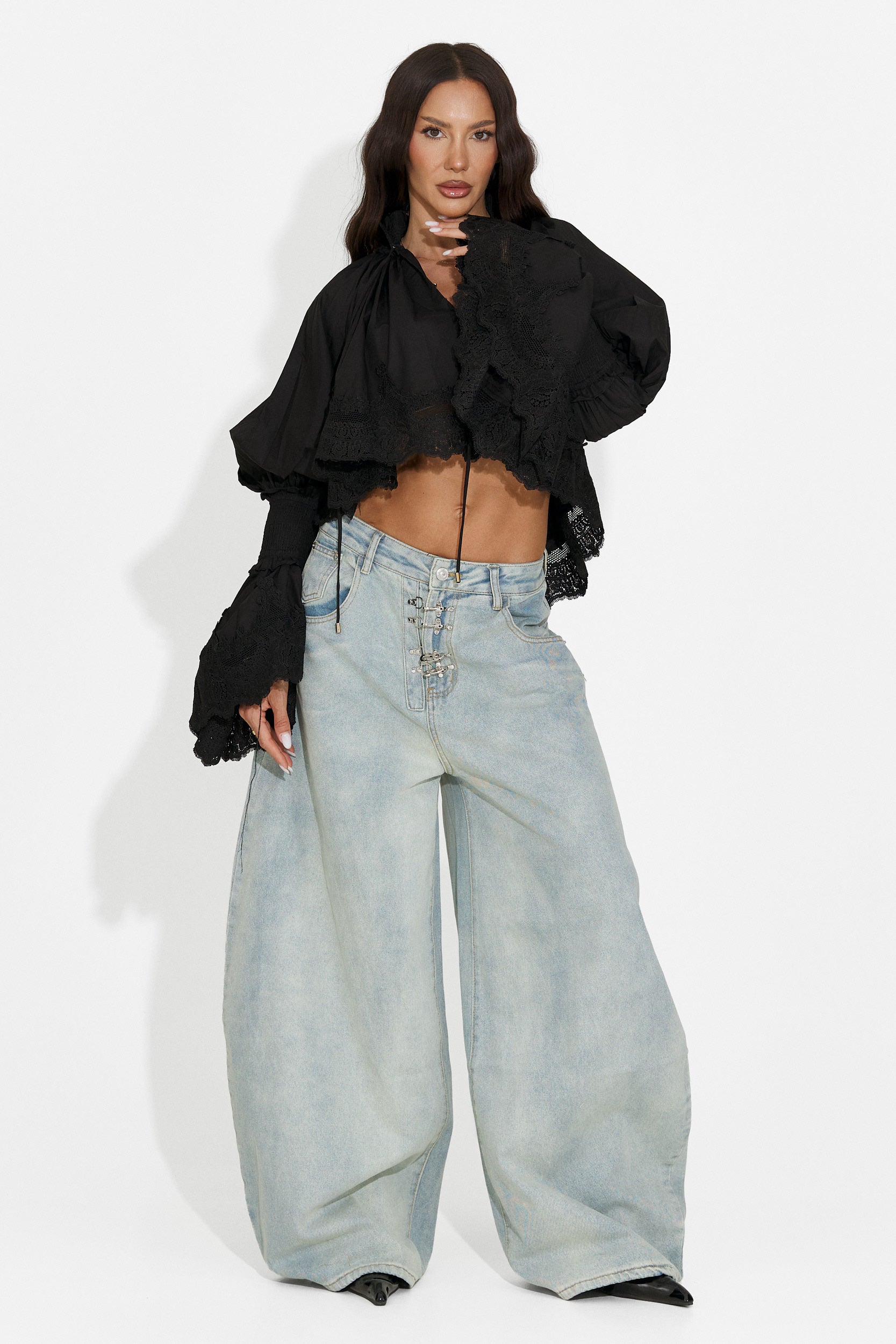 Blugi dama casual bleu Valiama Bogas