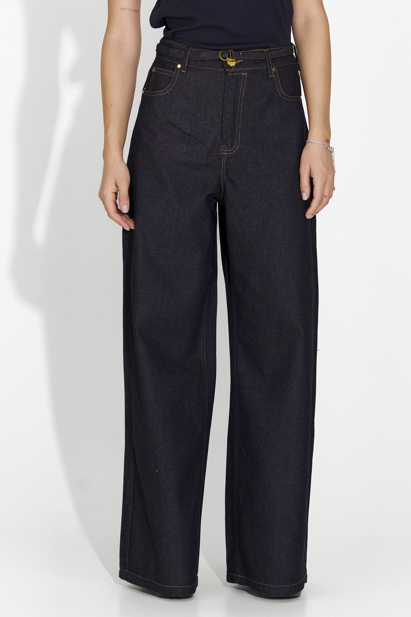 Blugi dama casual bleumarin Flovira Bogas