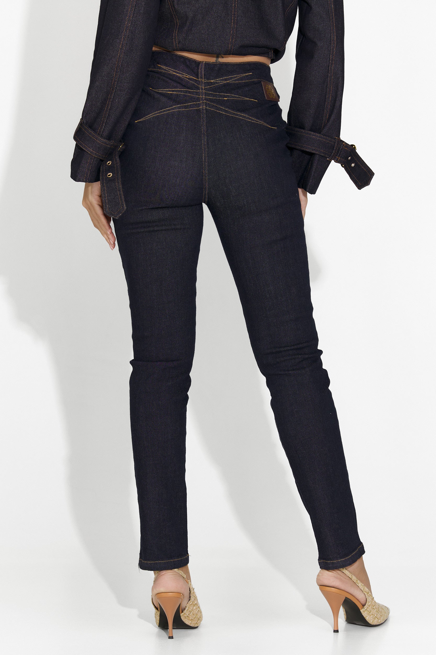 Navy Blue Casual Women's Jeans Sirina Bogas