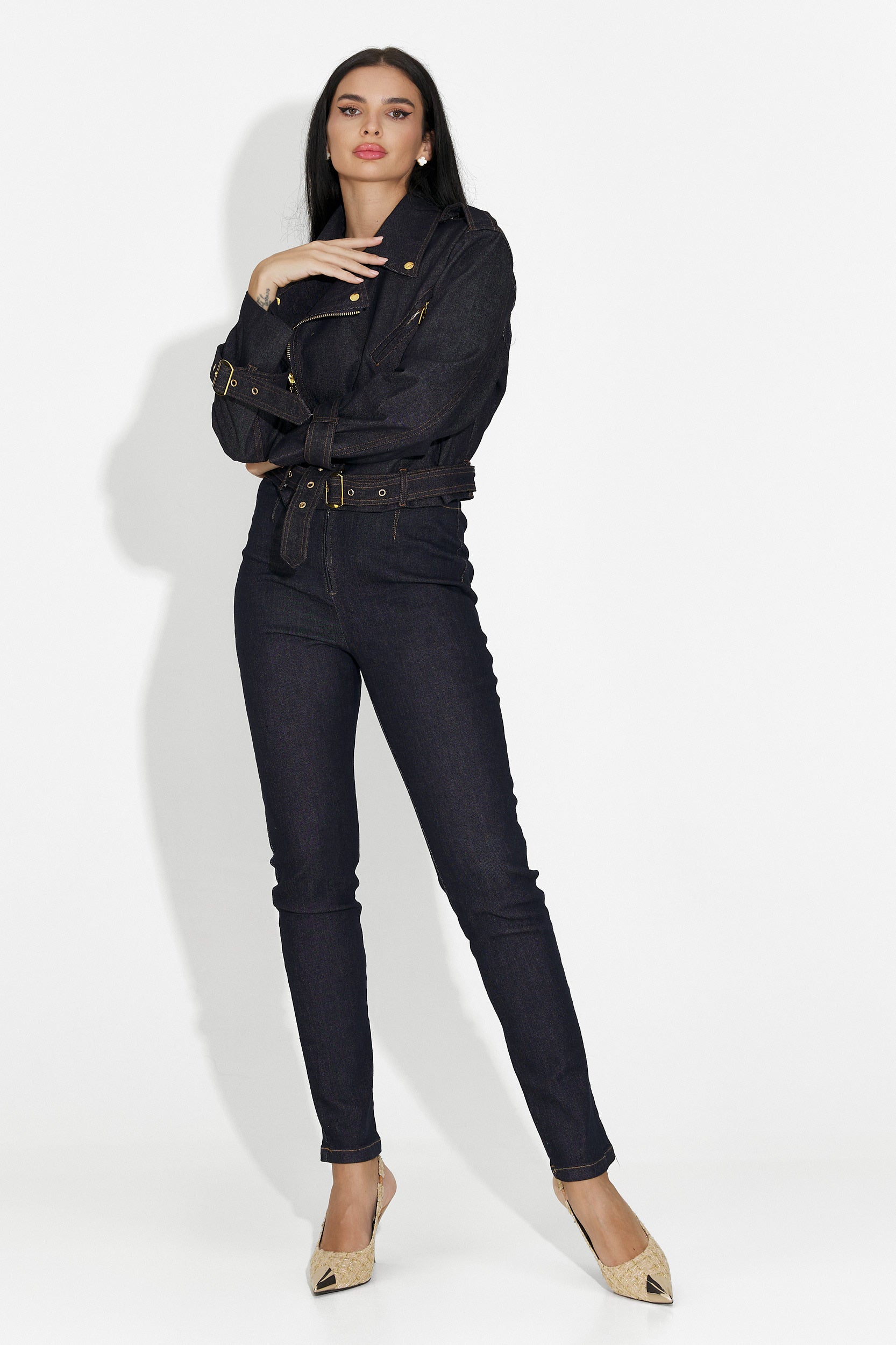 Navy Blue Casual Women's Jeans Sirina Bogas