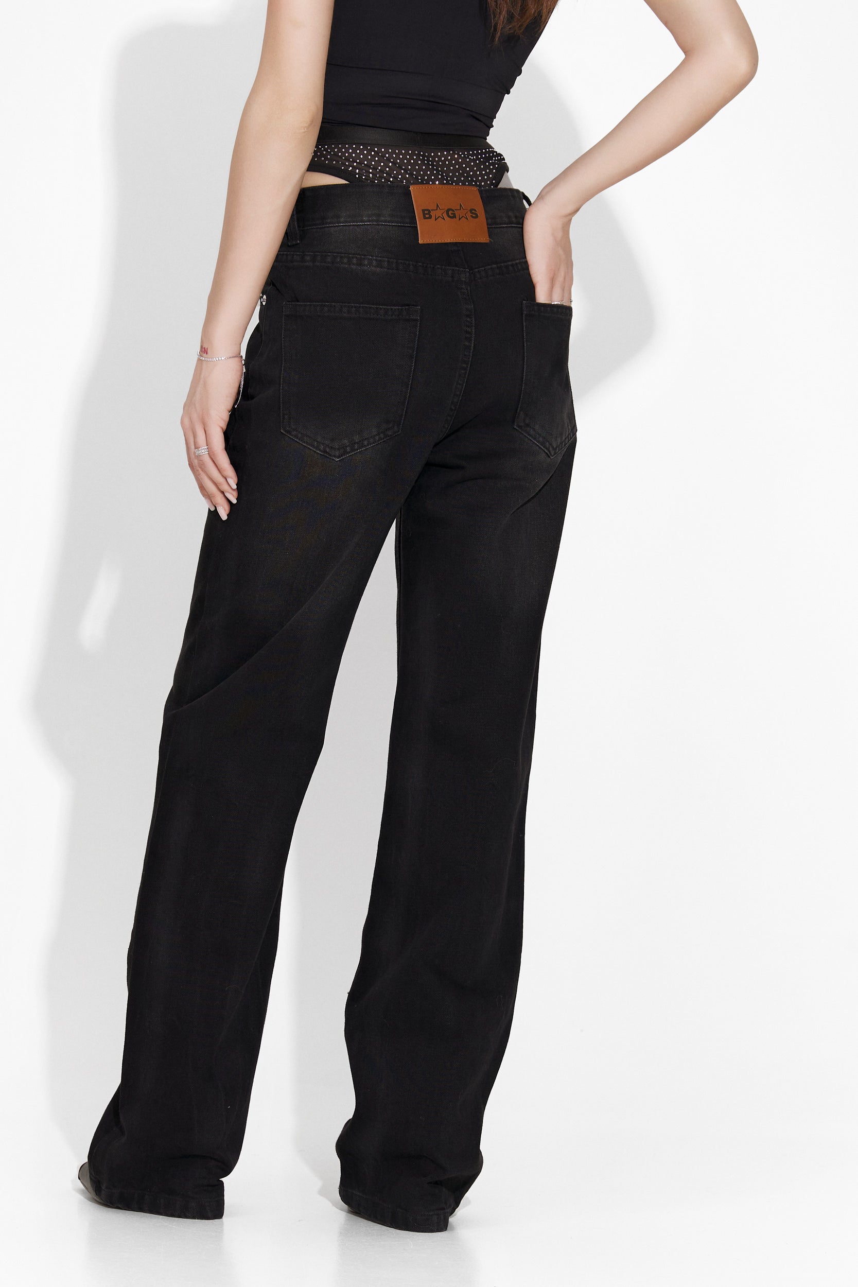 Deana Bogas Casual Black Women's Jeans