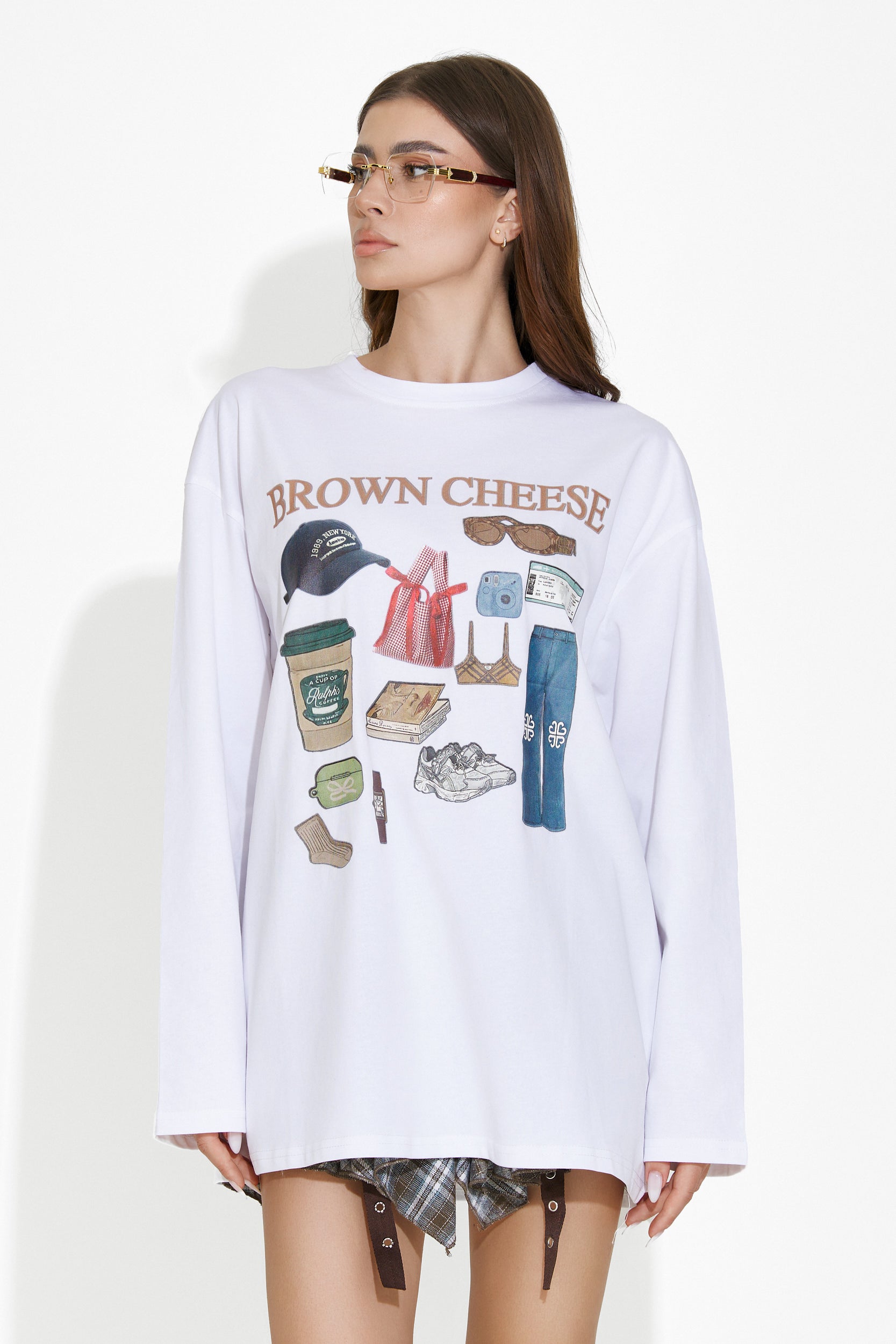 Eryn Bogas Casual White Ladies Blouse