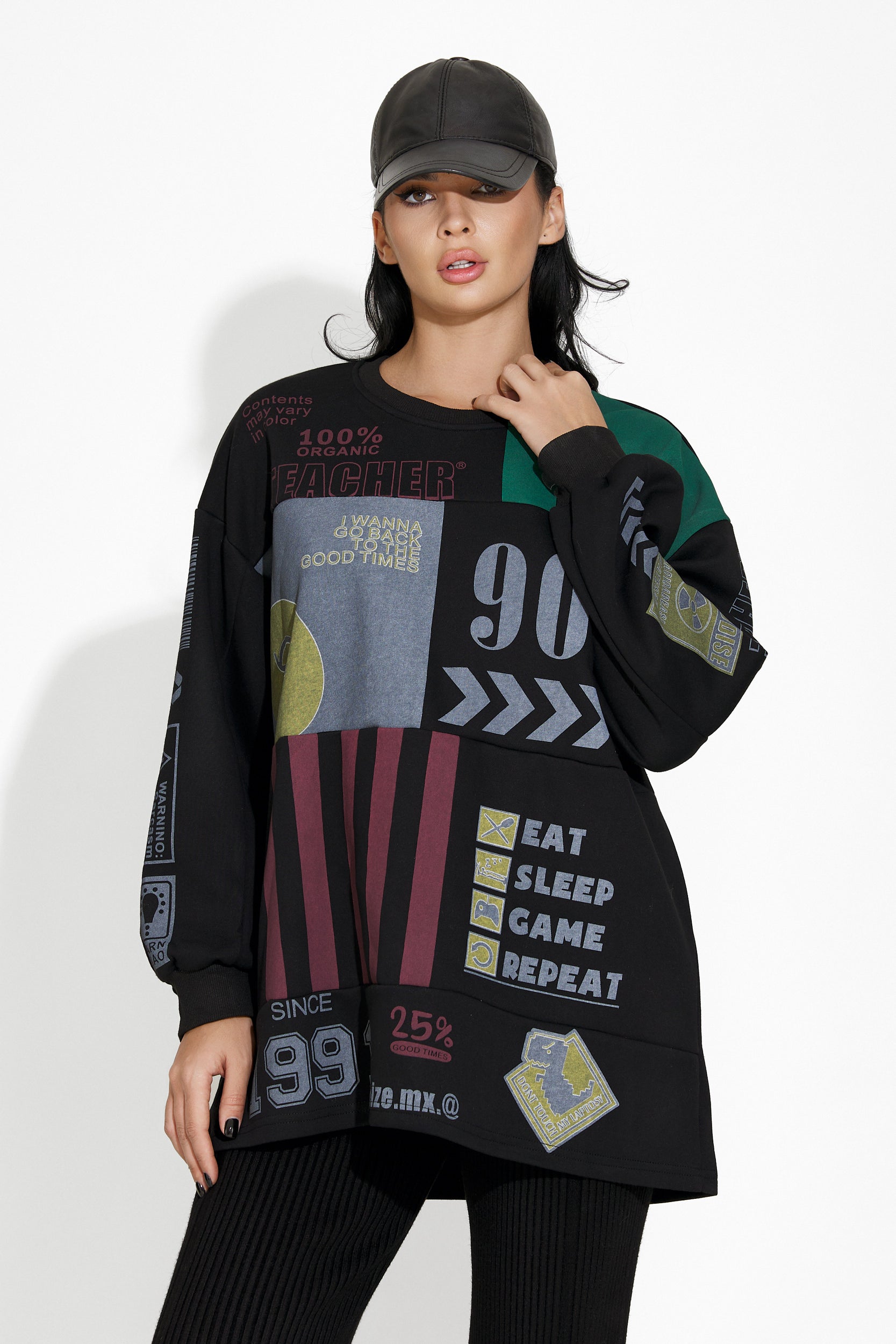 Mazie Bogas Casual Black Women's Blouse