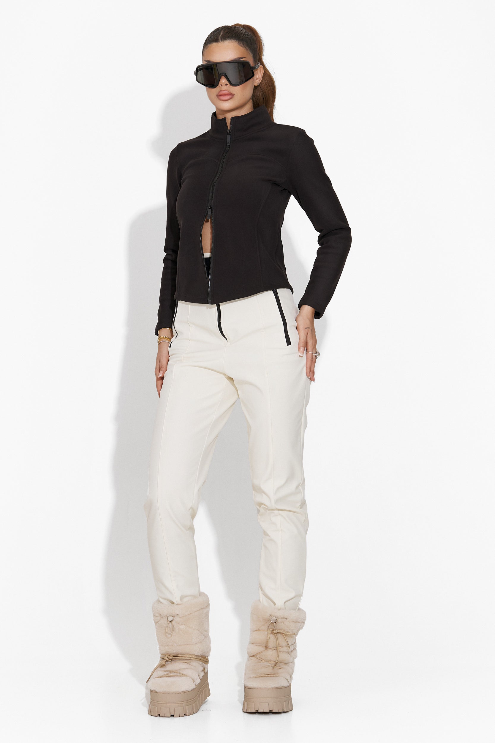 Petronila Bogas Casual Black Women's Blouse