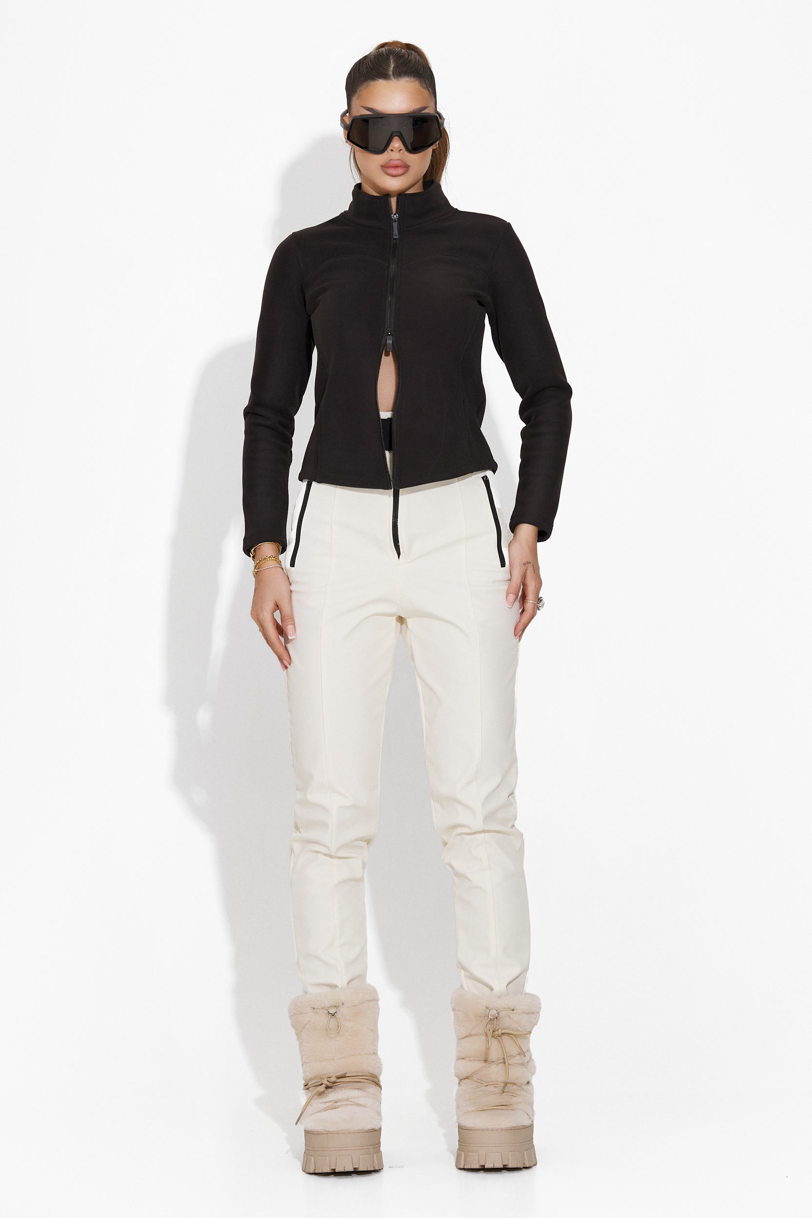 Petronila Bogas Casual Black Women's Blouse