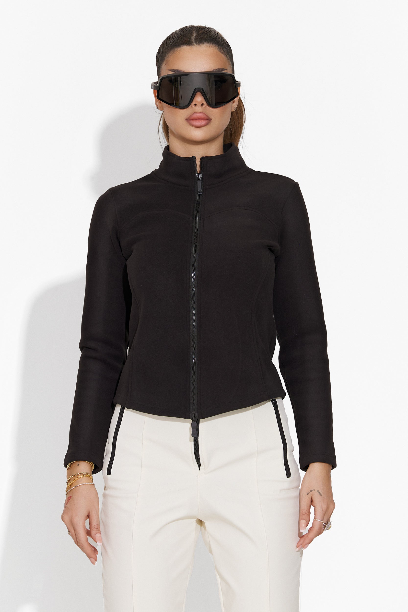 Petronila Bogas Casual Black Women's Blouse