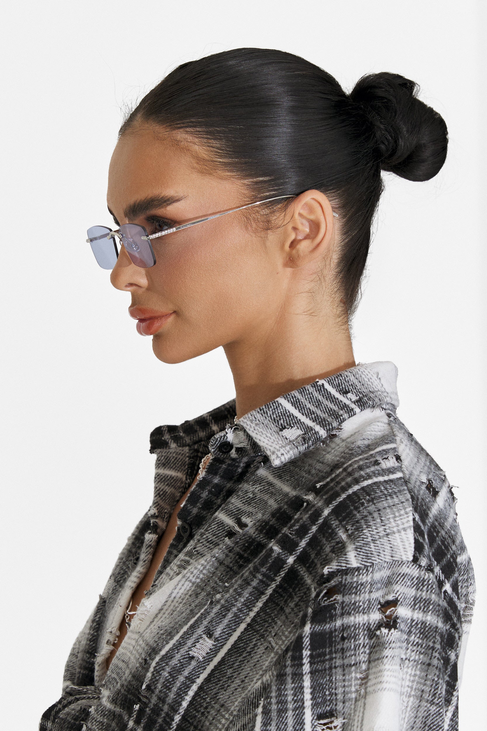 Ochelari dama de soare bleu Ansel Bogas