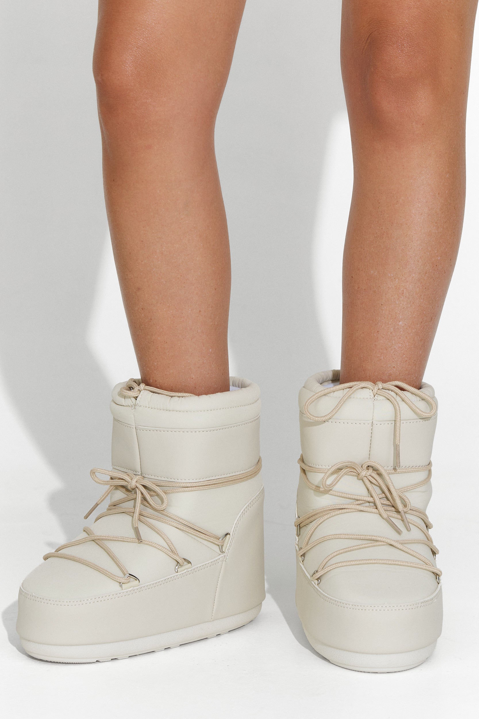 Women's beige boots Sameria Bogas