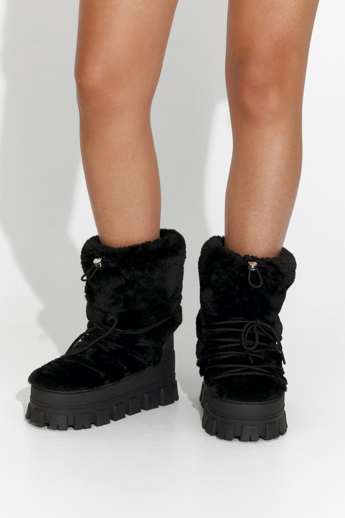 Boots dama negru Inies Bogas, imaginea 4 din 6