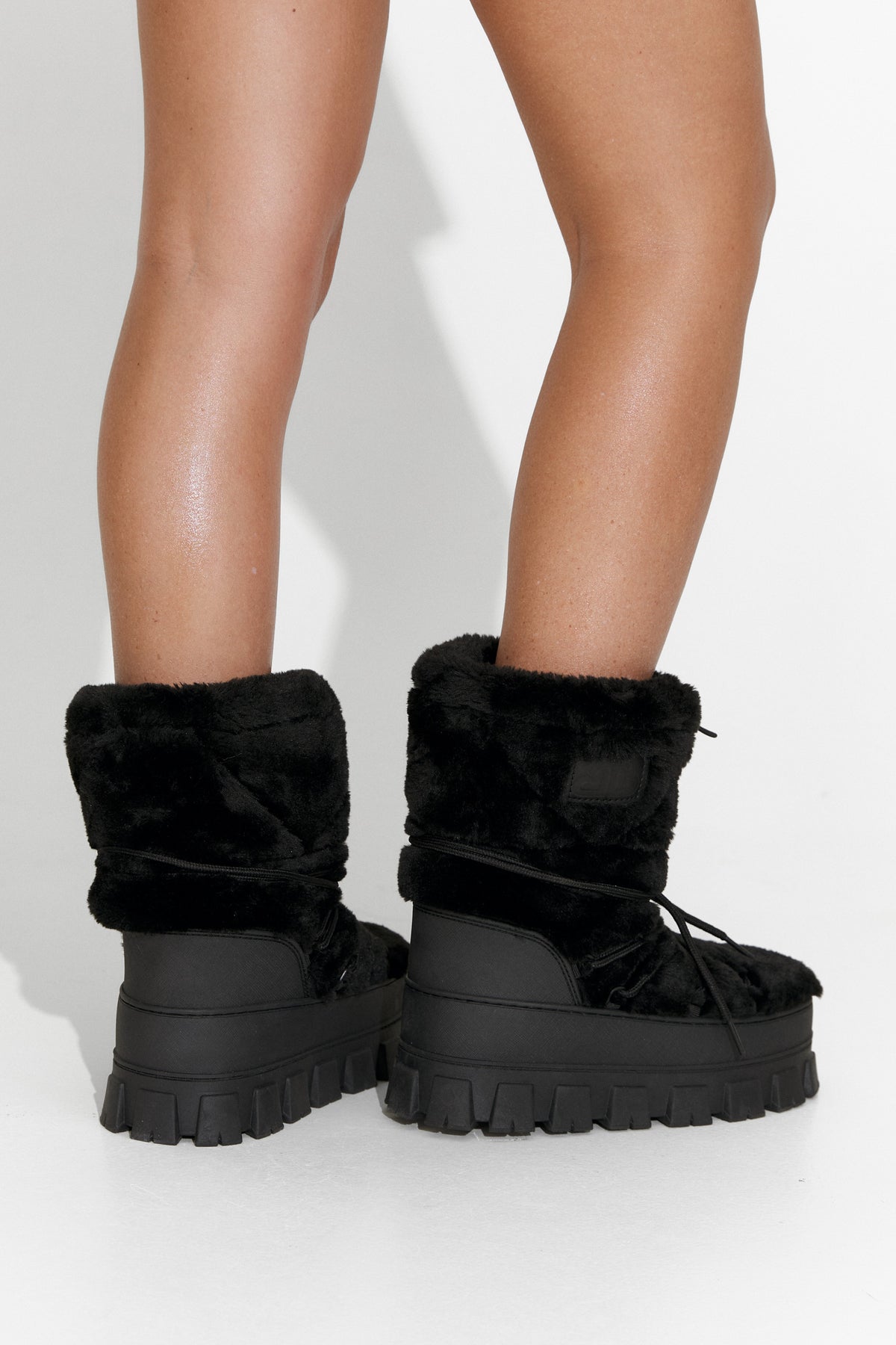 Boots dama negru Inies Bogas, imaginea 5 din 6