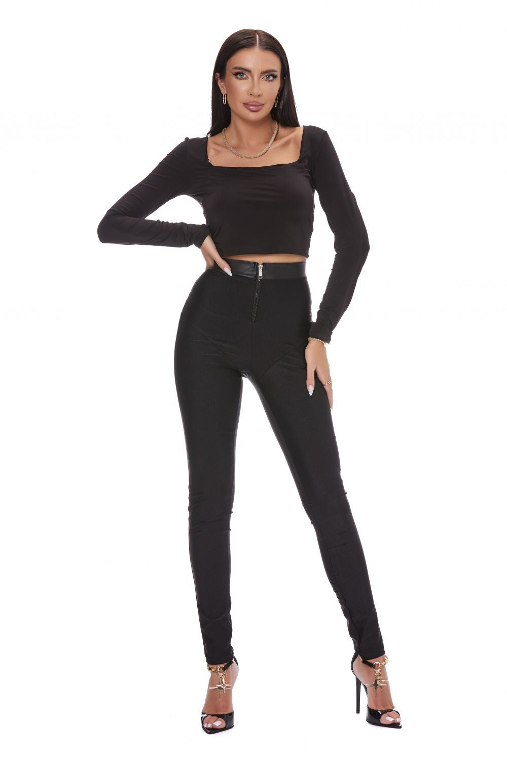 Bustiera dama eleganta neagra Tuomo Bogas
