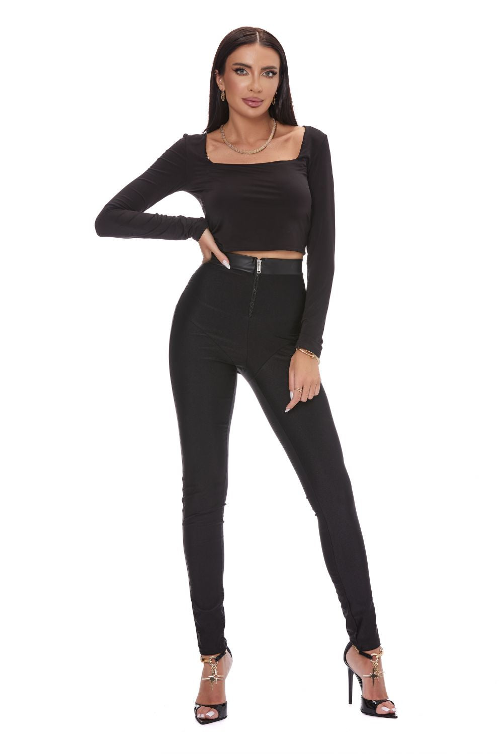 Bustiera dama eleganta neagra Tuomo Bogas