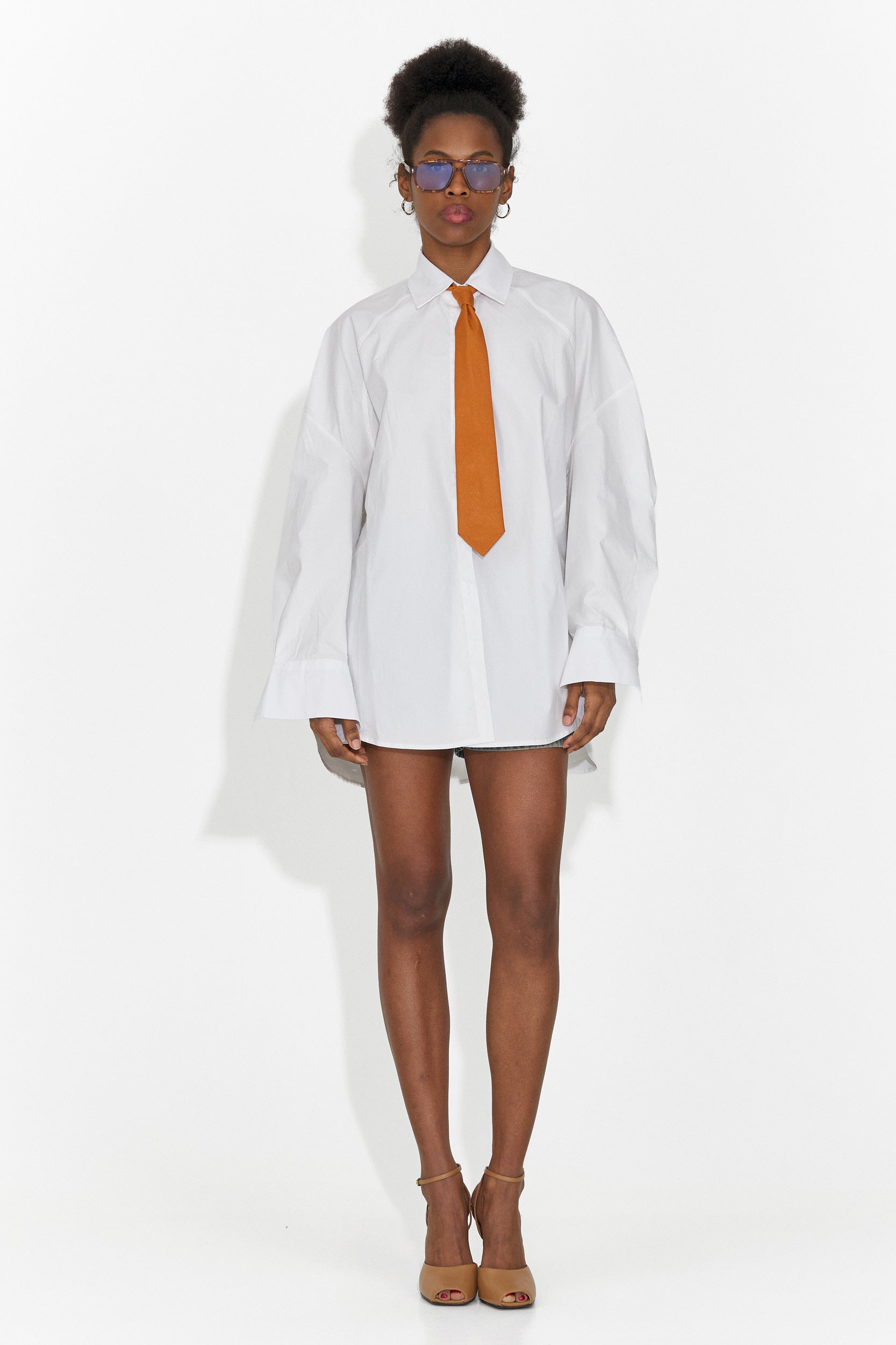 Camasa dama casual alba Abrienda Bogas