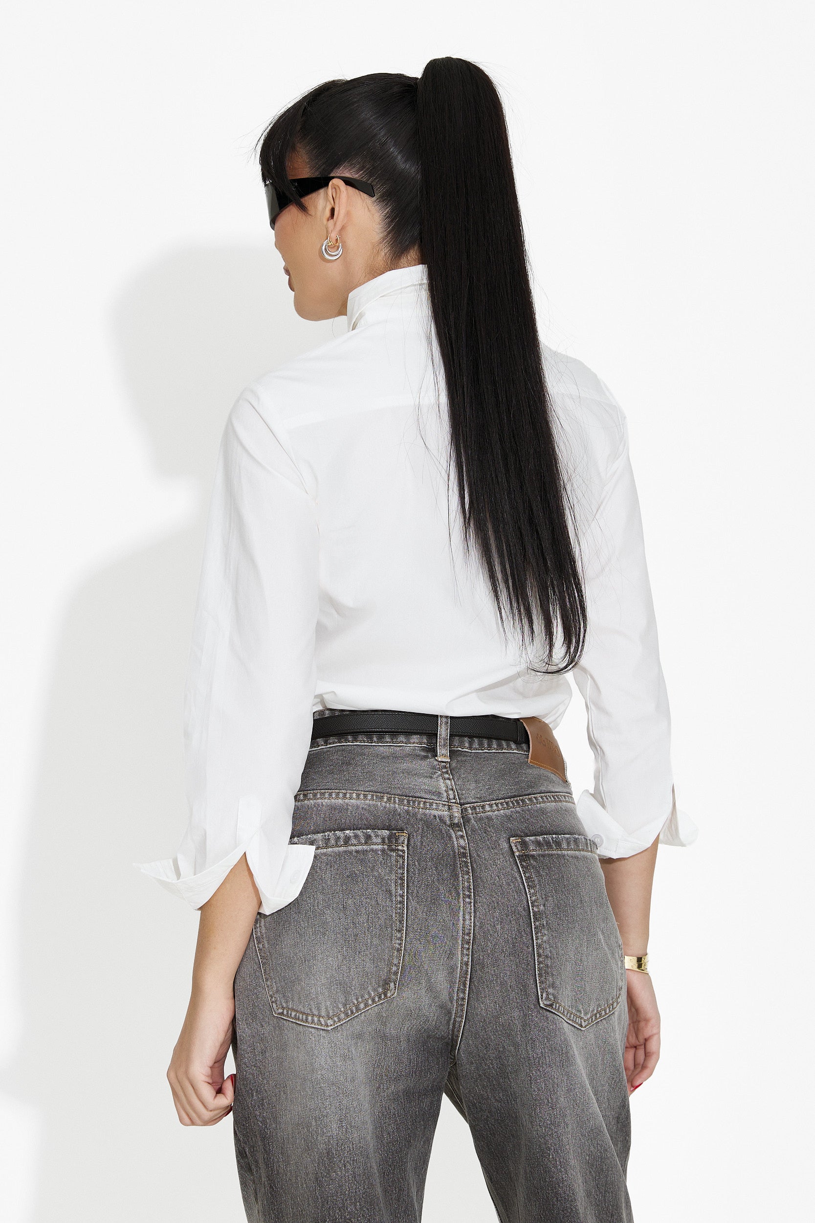 Women's casual white shirt Rochele Bogas