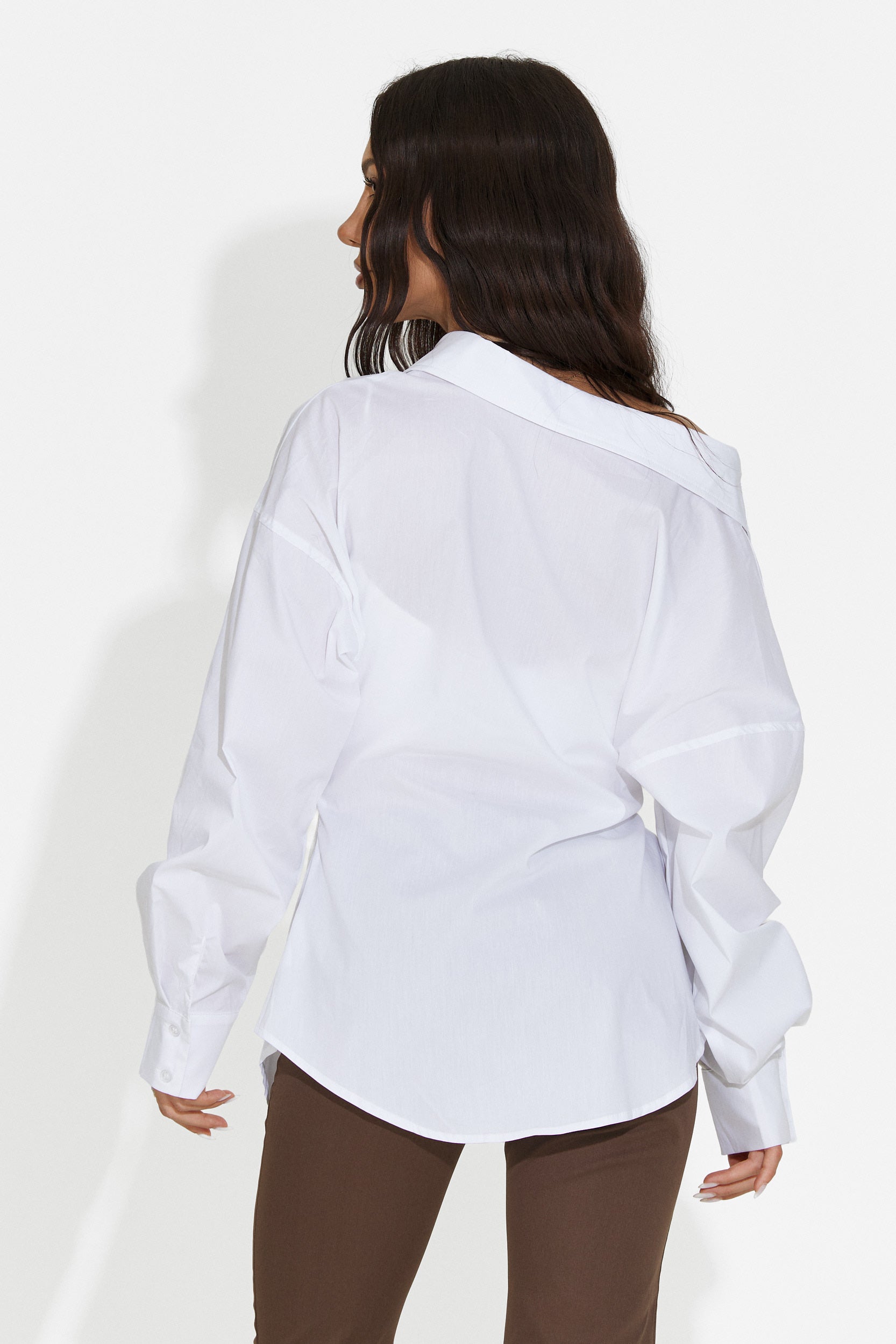 Camasa dama casual alba Zunaria Bogas