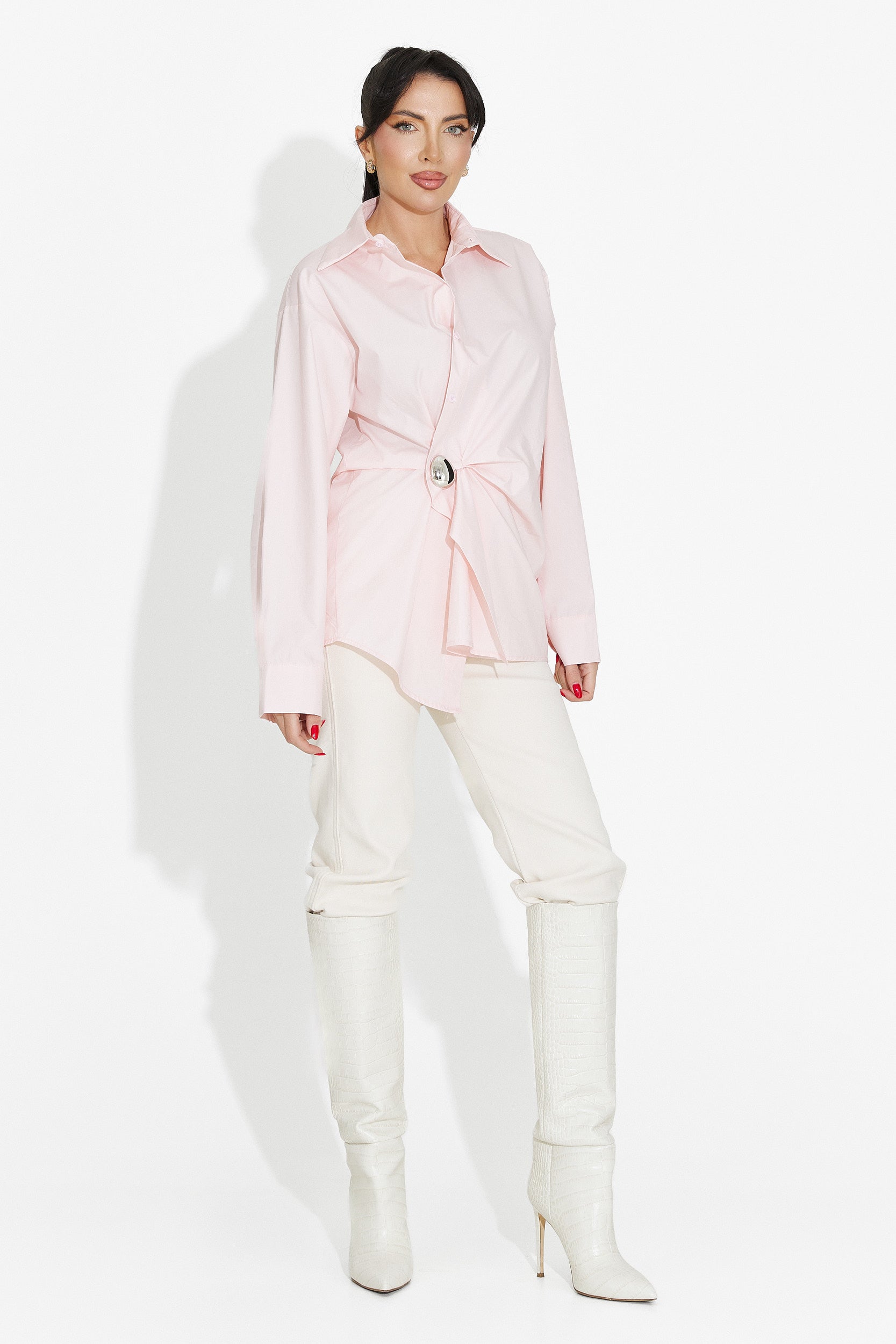 Women's casual pink shirt Melynda Bogas