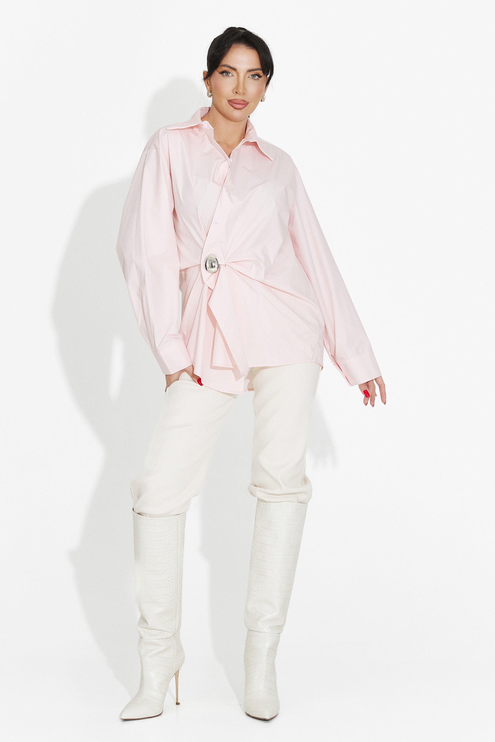 Women's casual pink shirt Melynda Bogas