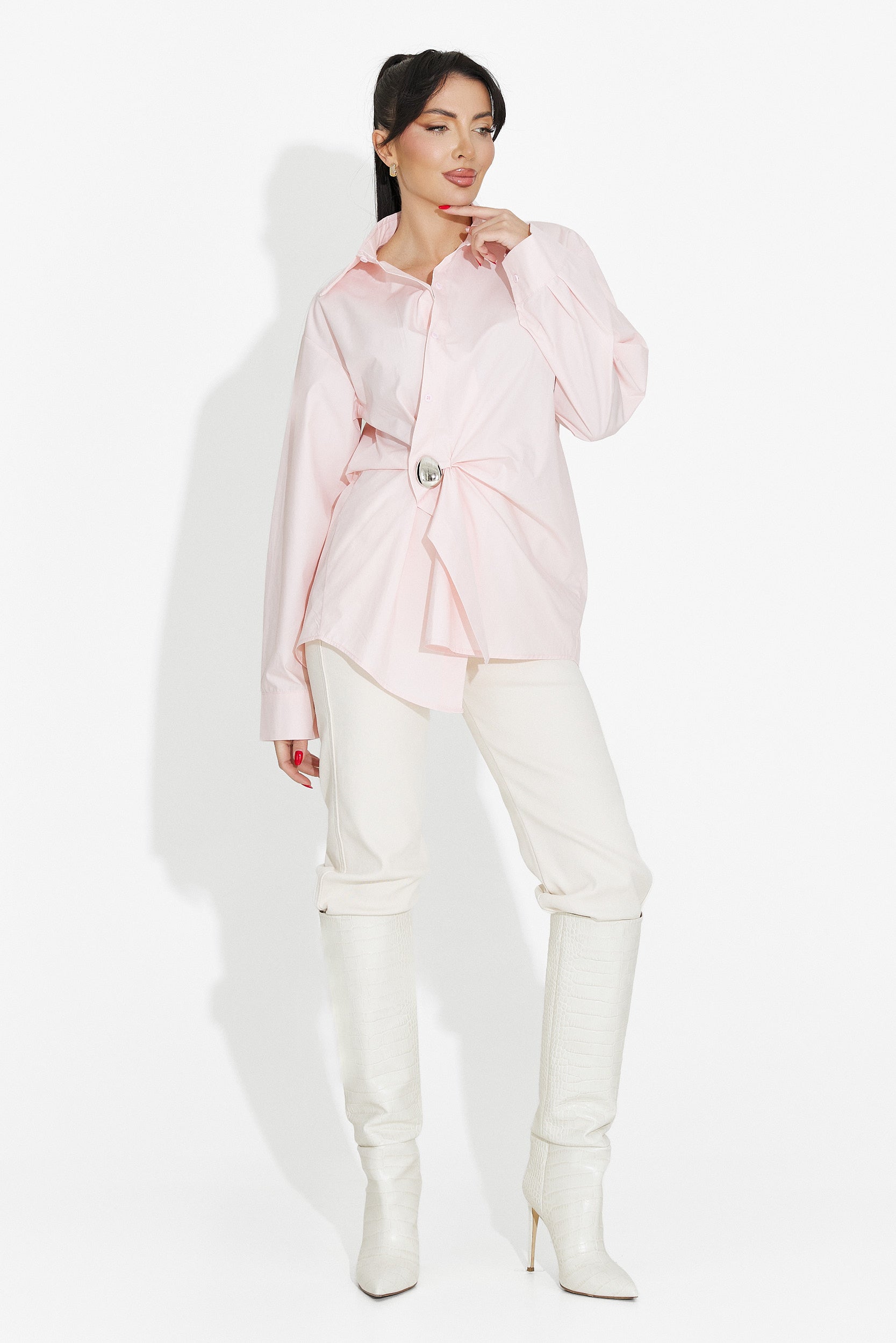Women's casual pink shirt Melynda Bogas
