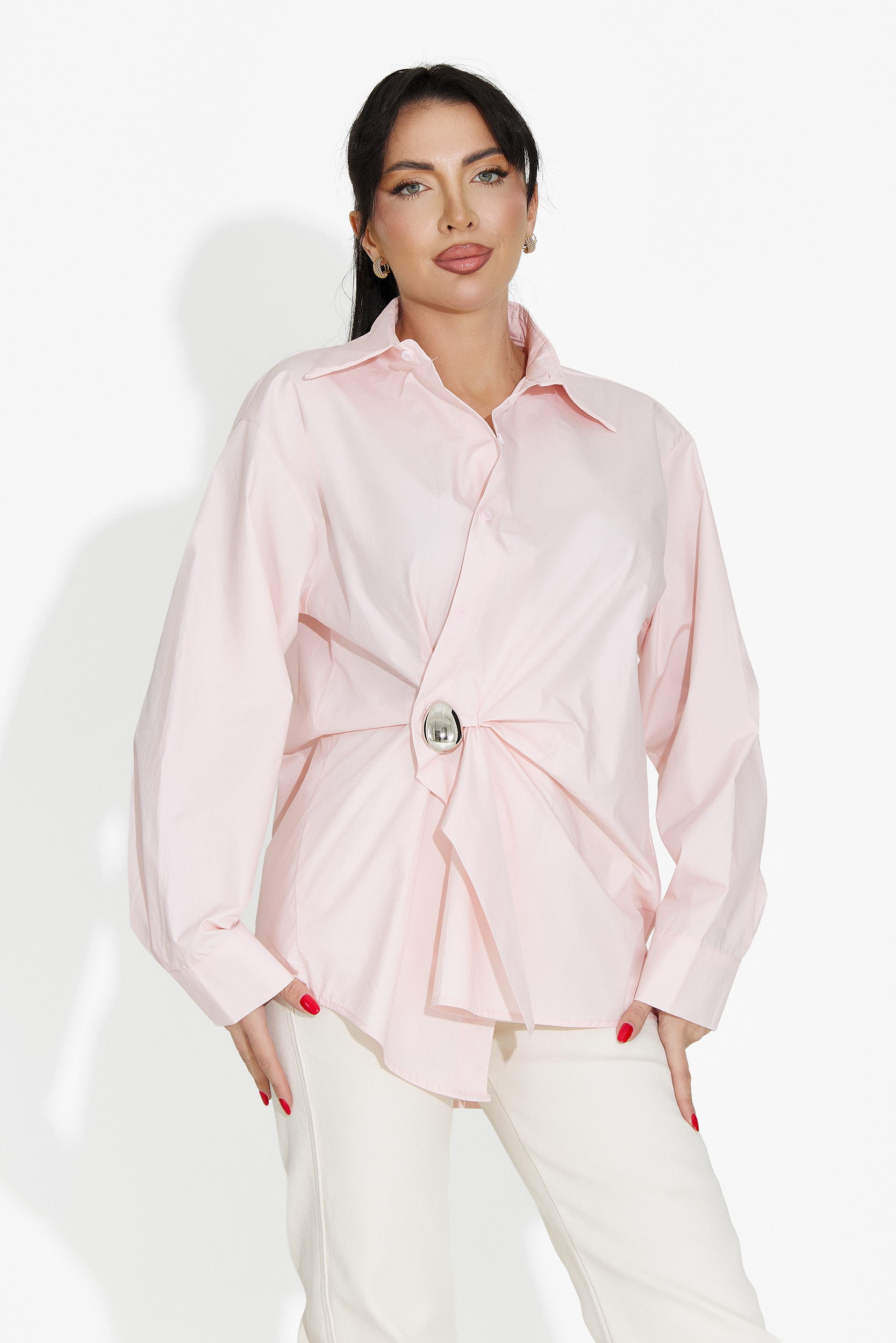 Women's casual pink shirt Melynda Bogas