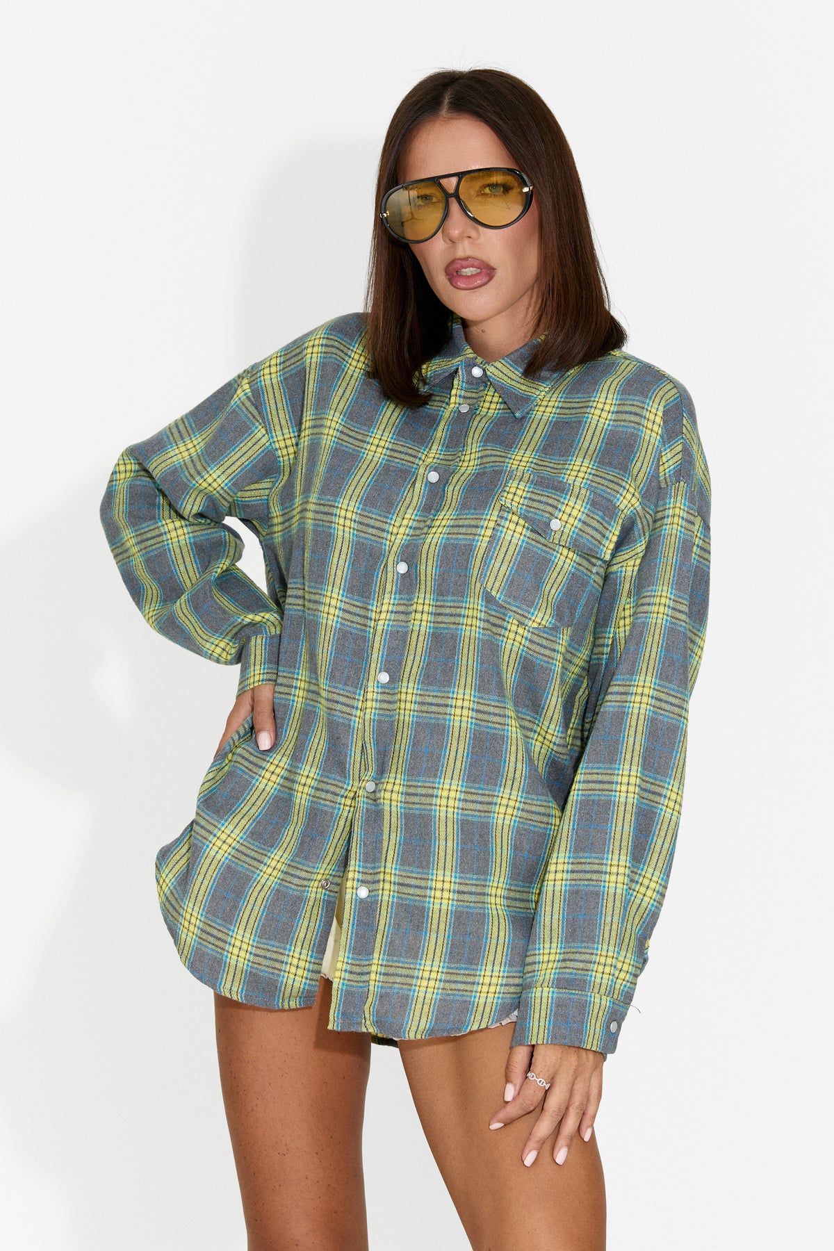 Camasa dama casual verde Importas Bogas