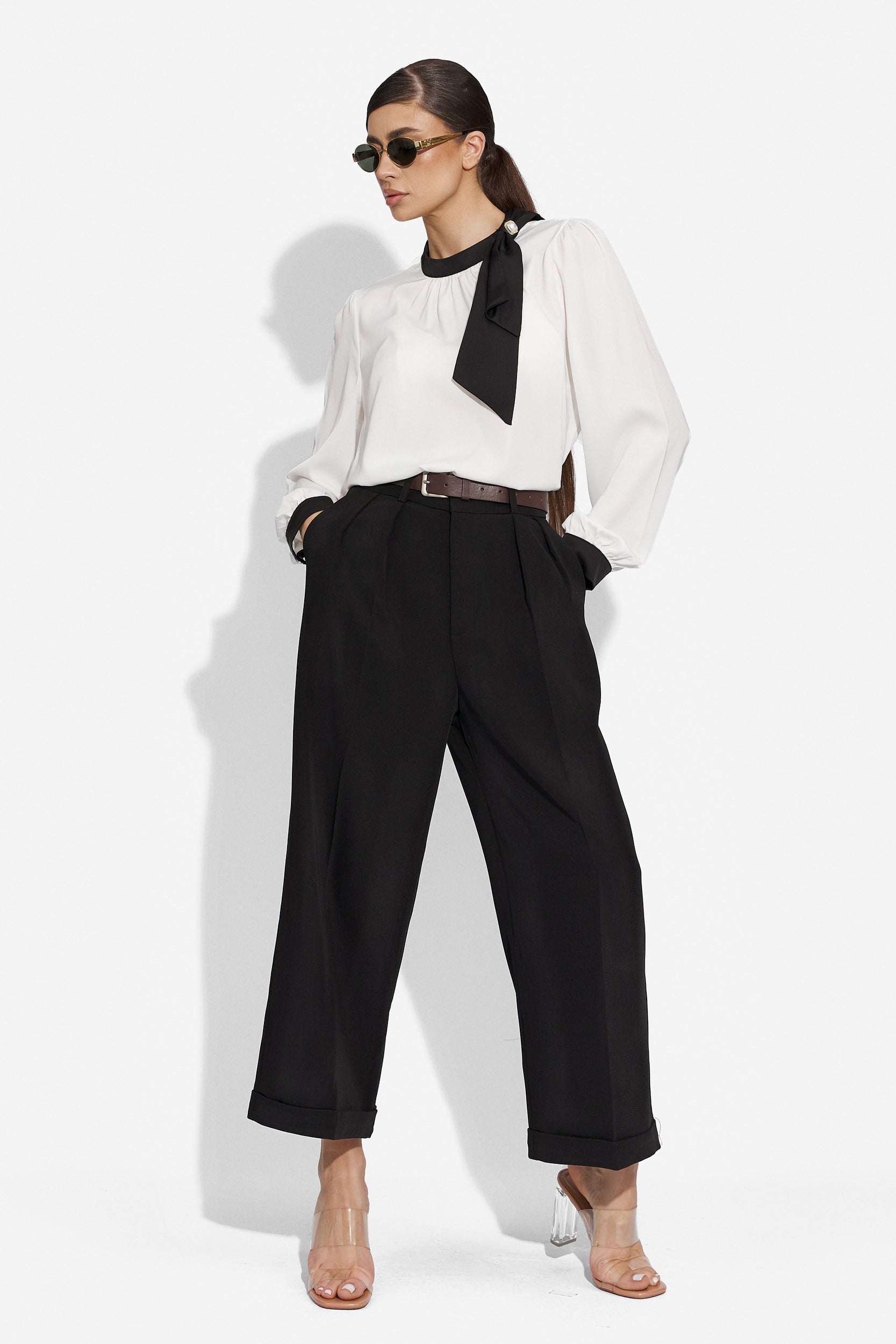 Ladies elegant white shirt Kemiti Bogas