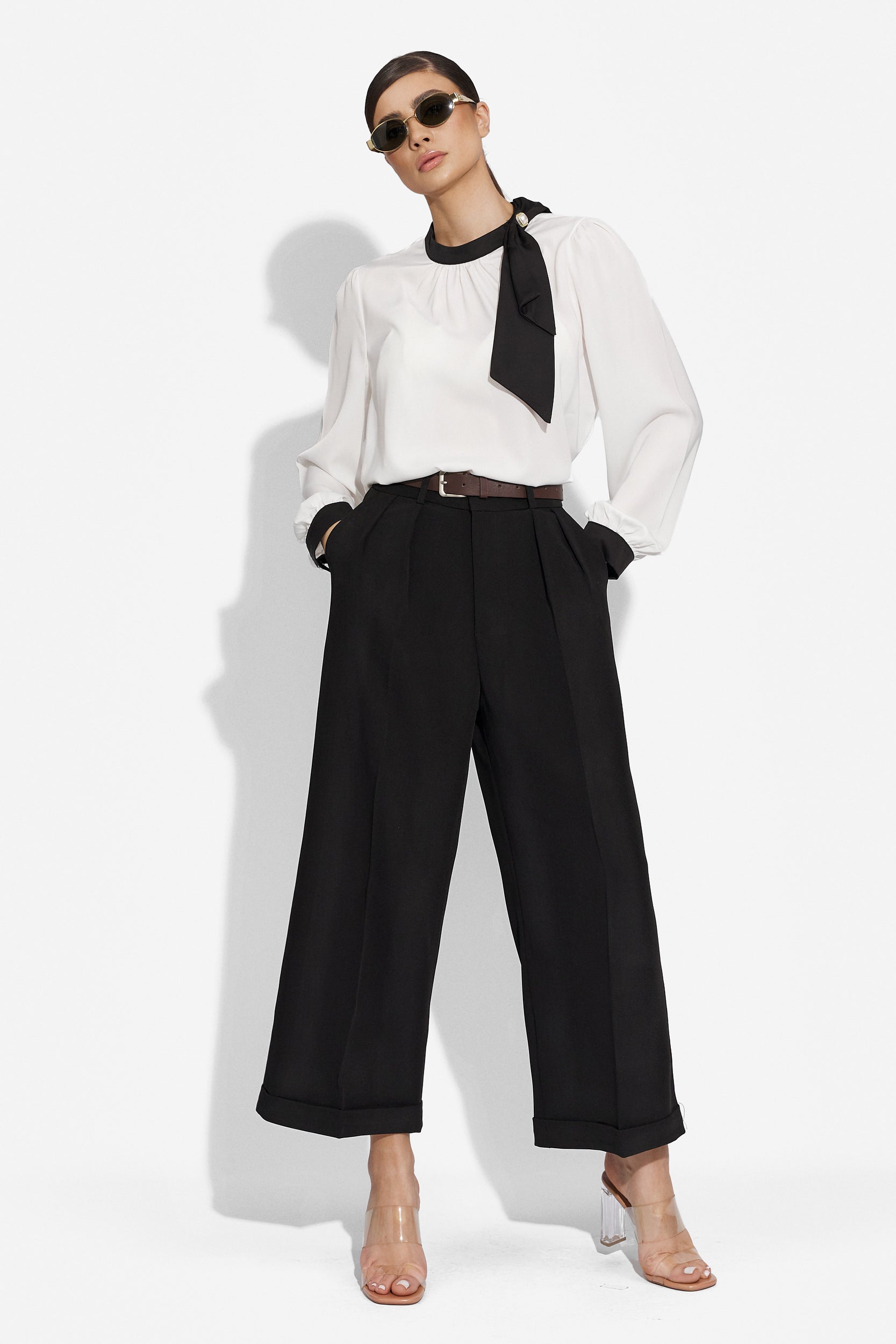 Ladies elegant white shirt Kemiti Bogas