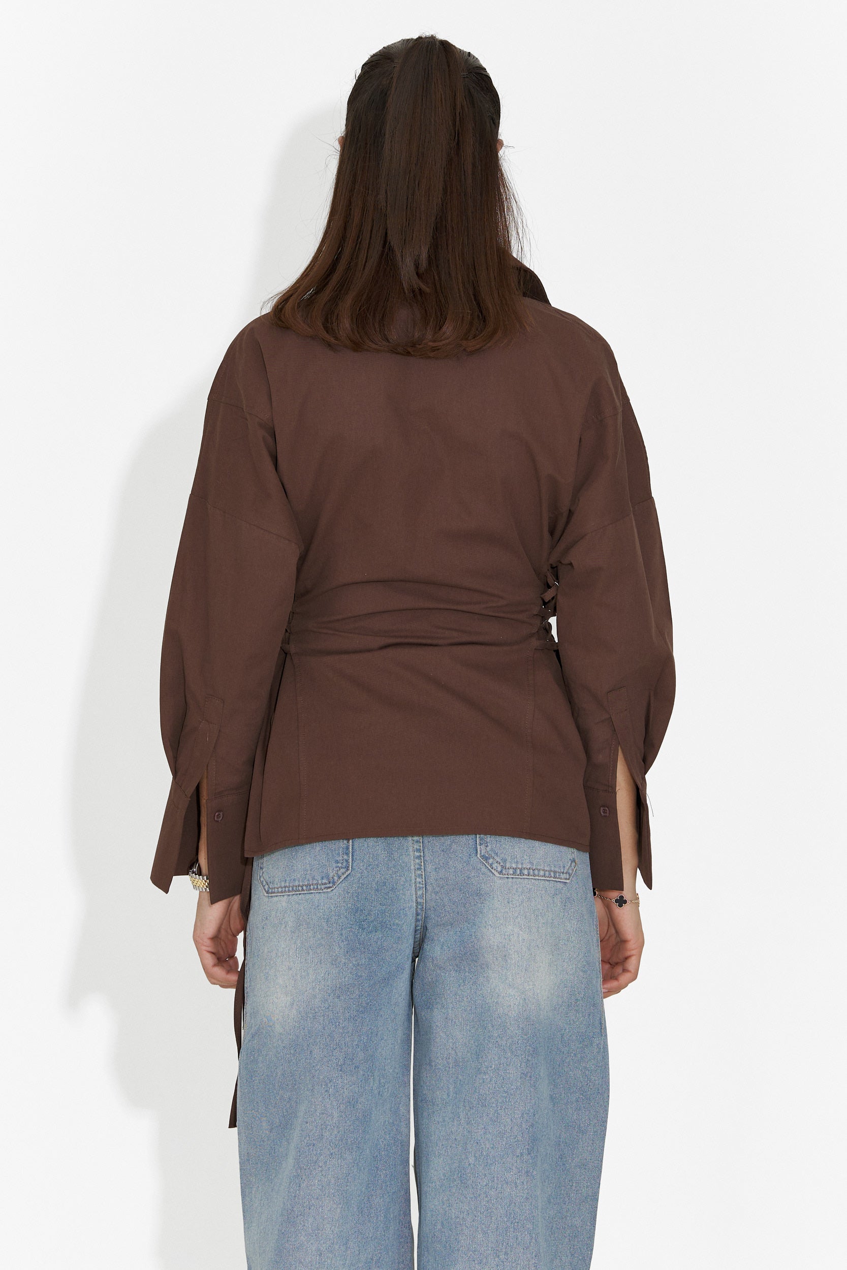 Camasa dama eleganta maro Sivelia Bogas