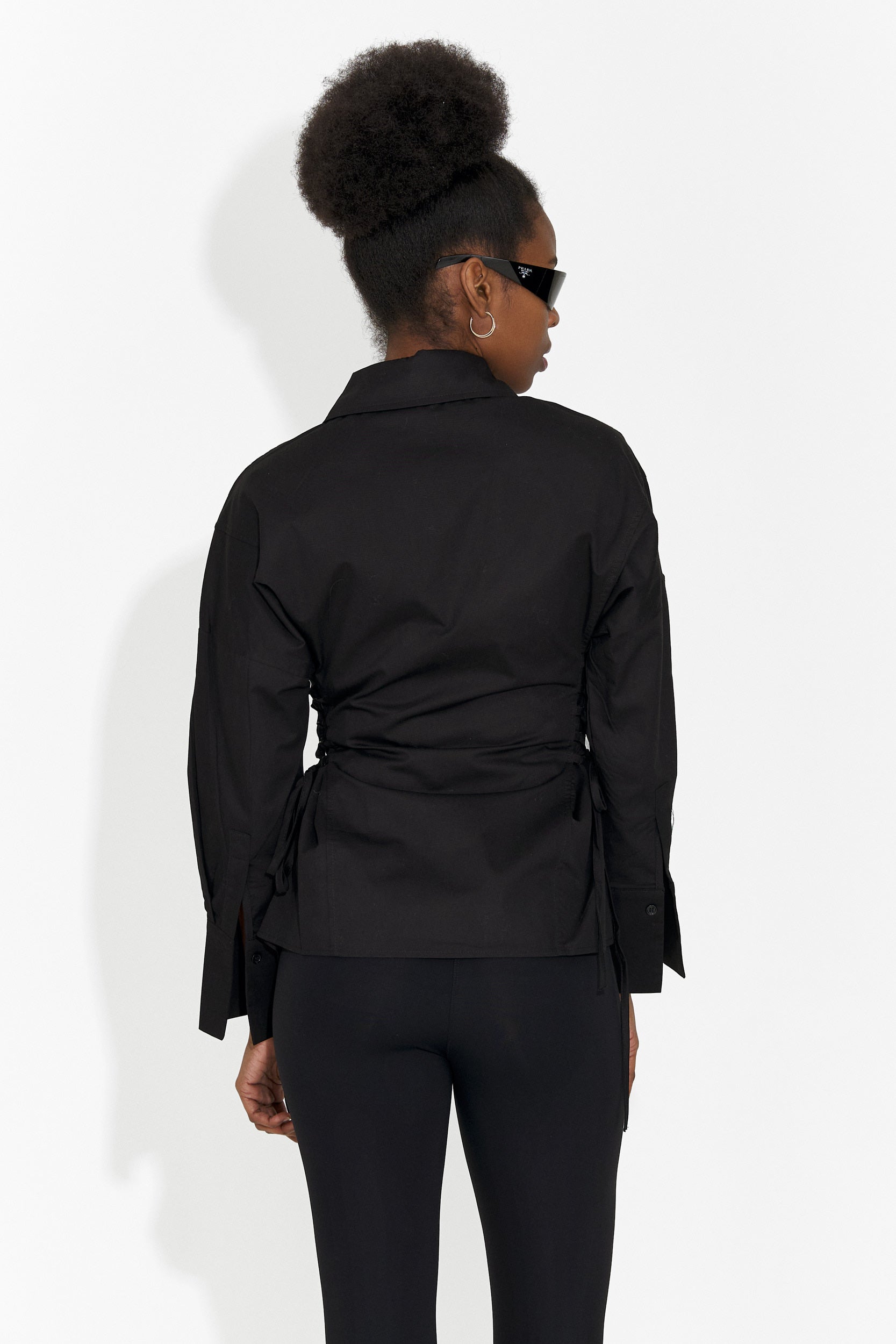 Camasa dama eleganta neagra Sivelia Bogas