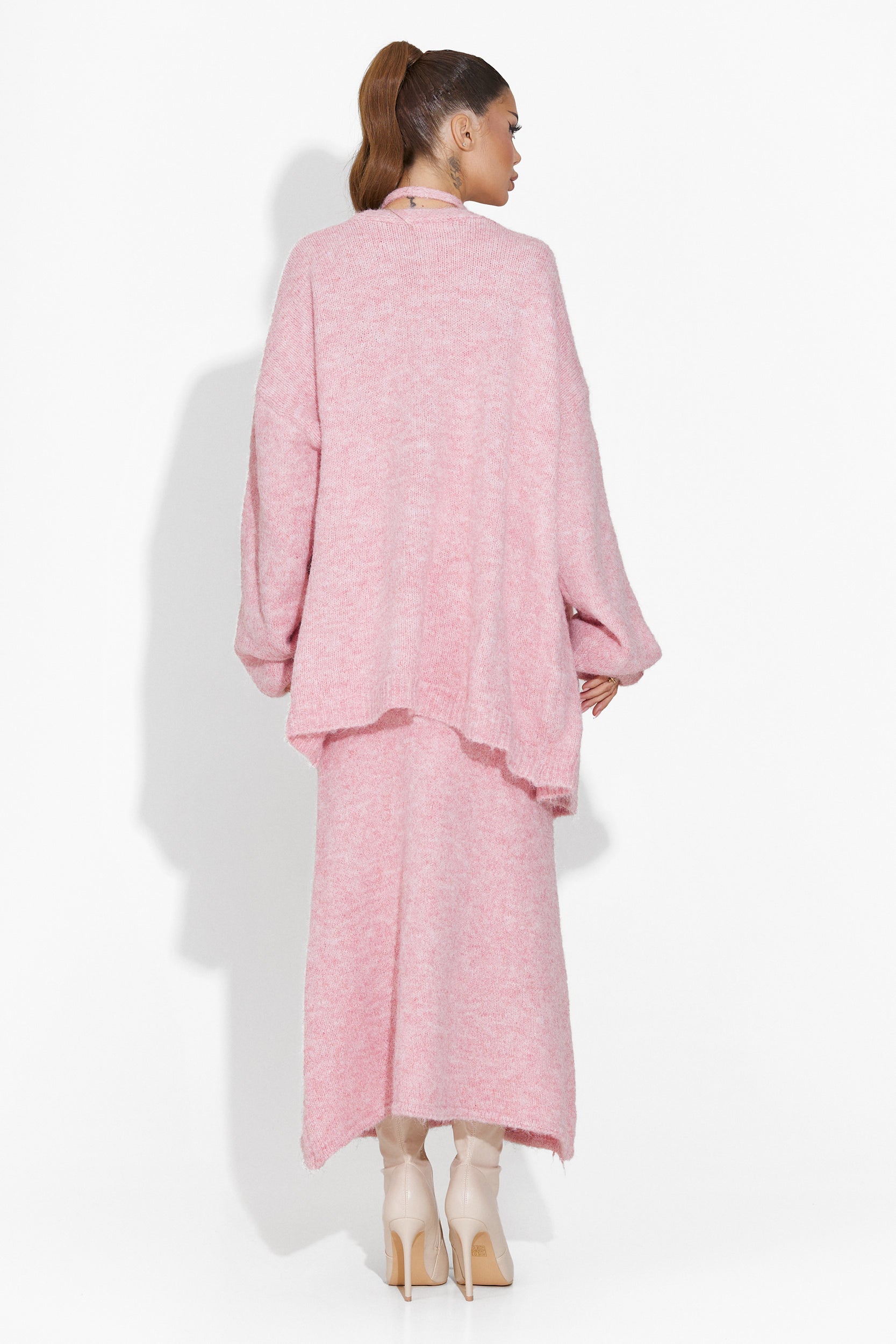 Ineza Bogas Pink Skirt Set