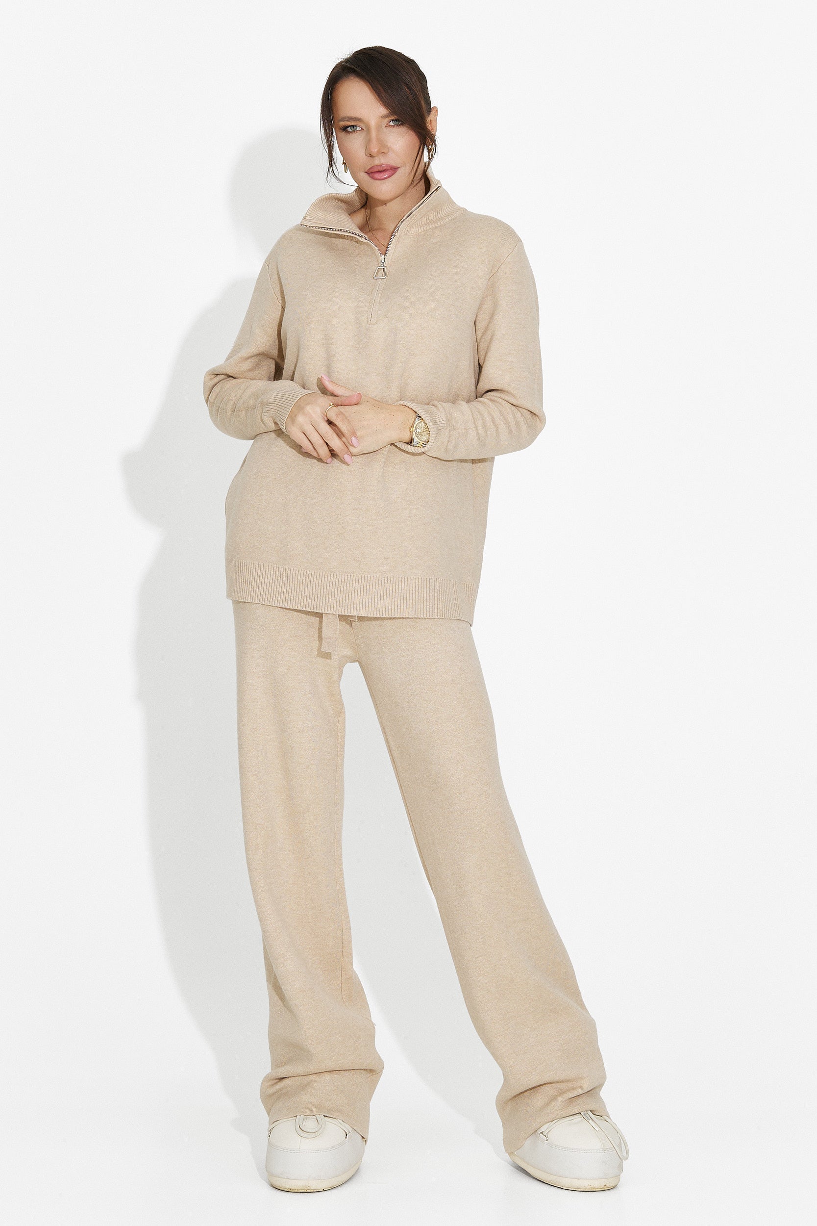 Compleu cu pantaloni bej Lebrisa Bogas