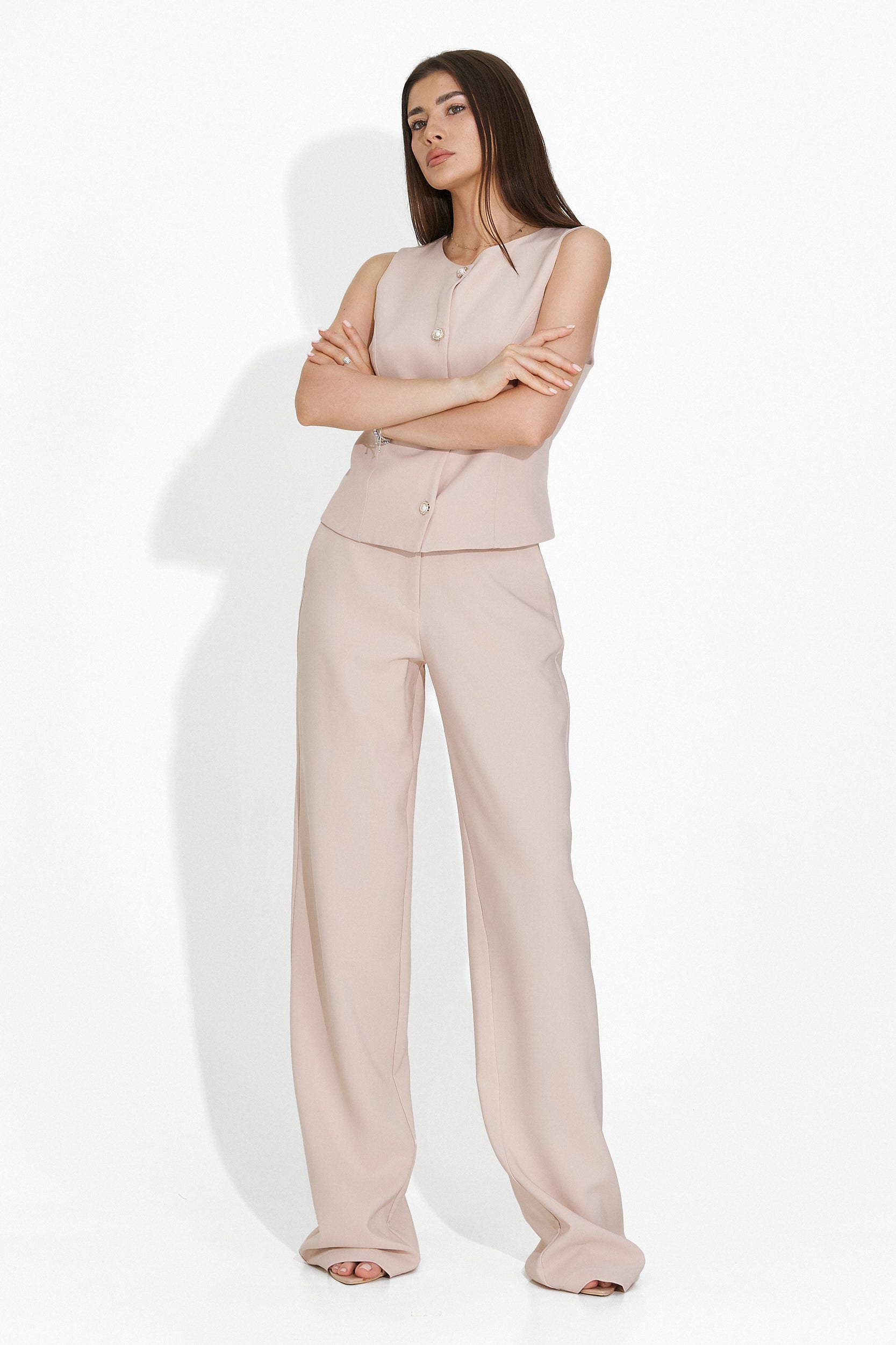 Beige Women's Pants Suit Barnysa Bogas